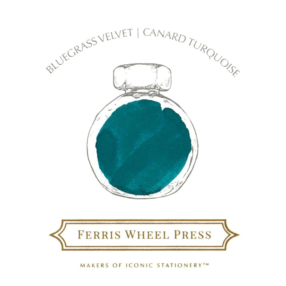 Ferris Wheel Press The Original Trio Bluegrass Velvet 38 ml Inkwell