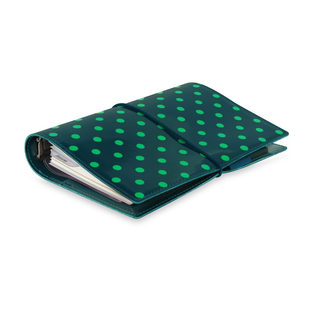 Filofax Domino Pine Spots Personal Organizer
