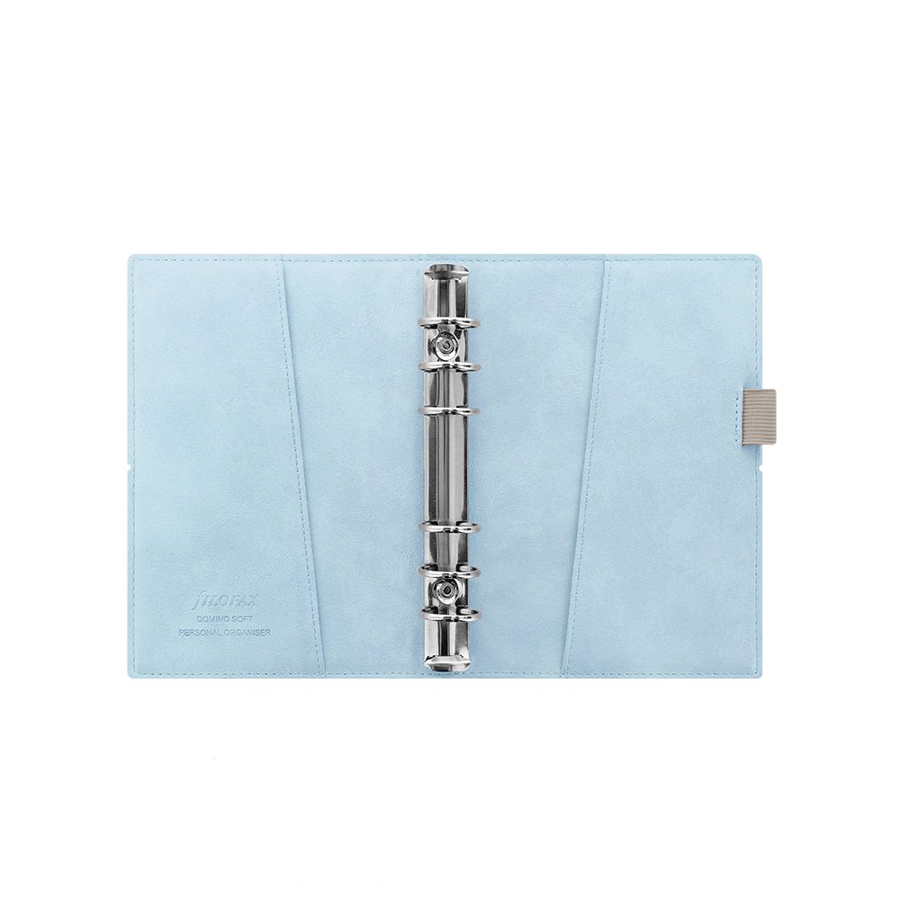 Filofax Domino Soft Pale Blue Personal Organizer