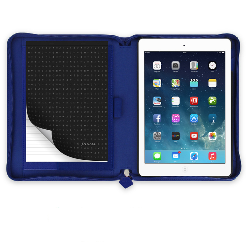 Filofax Pennybridge Cobalt Blue Tablet Hoes (iPad Air)
