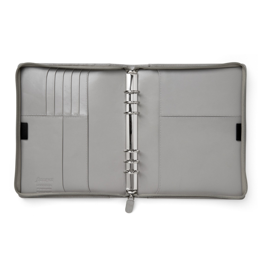 Filofax Lockwood Concrete A5 Zip Organizer
