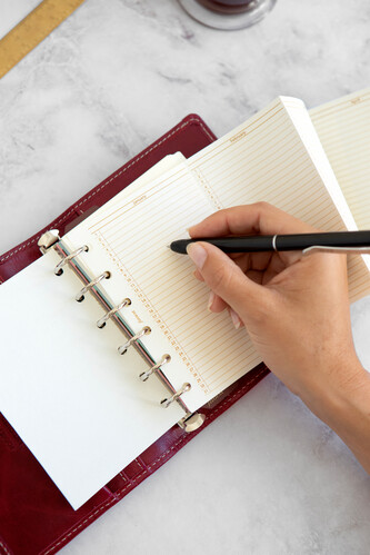 Filofax Malden Burgundy A5 Organizer