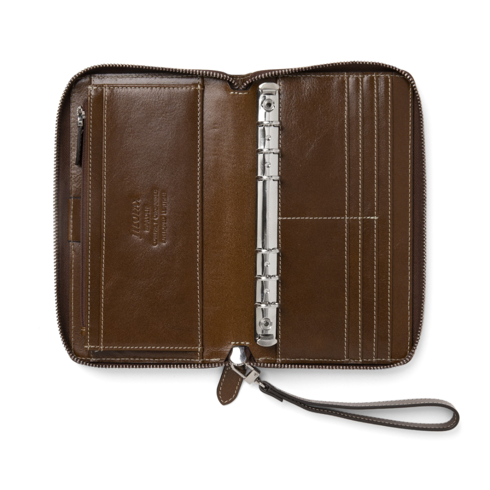 Filofax Malden Ochre Personal Compact Zip Organizador