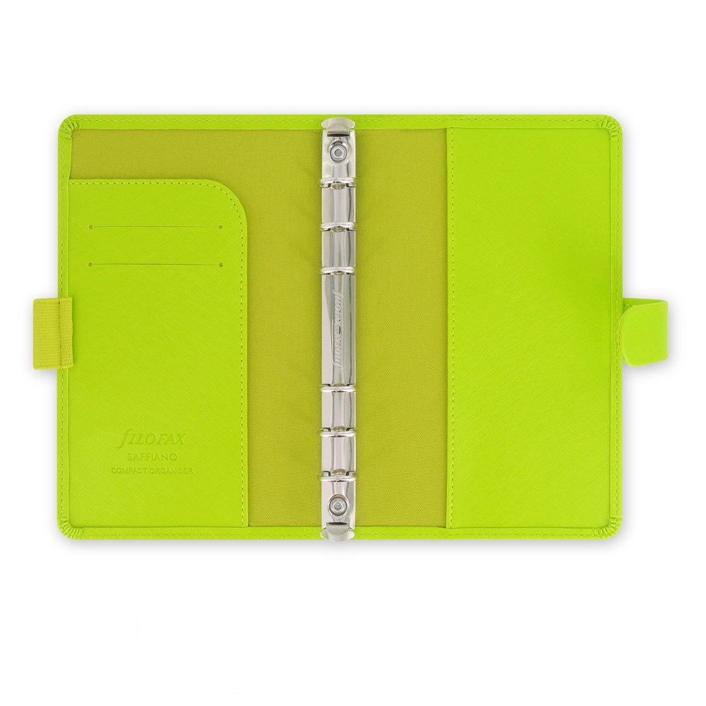 Filofax Saffiano Pear Compact Organizer