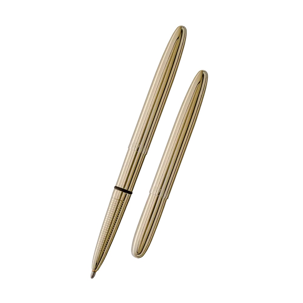 Fisher Space Pen Bullet Solar Flare Gold Titanium Balpen