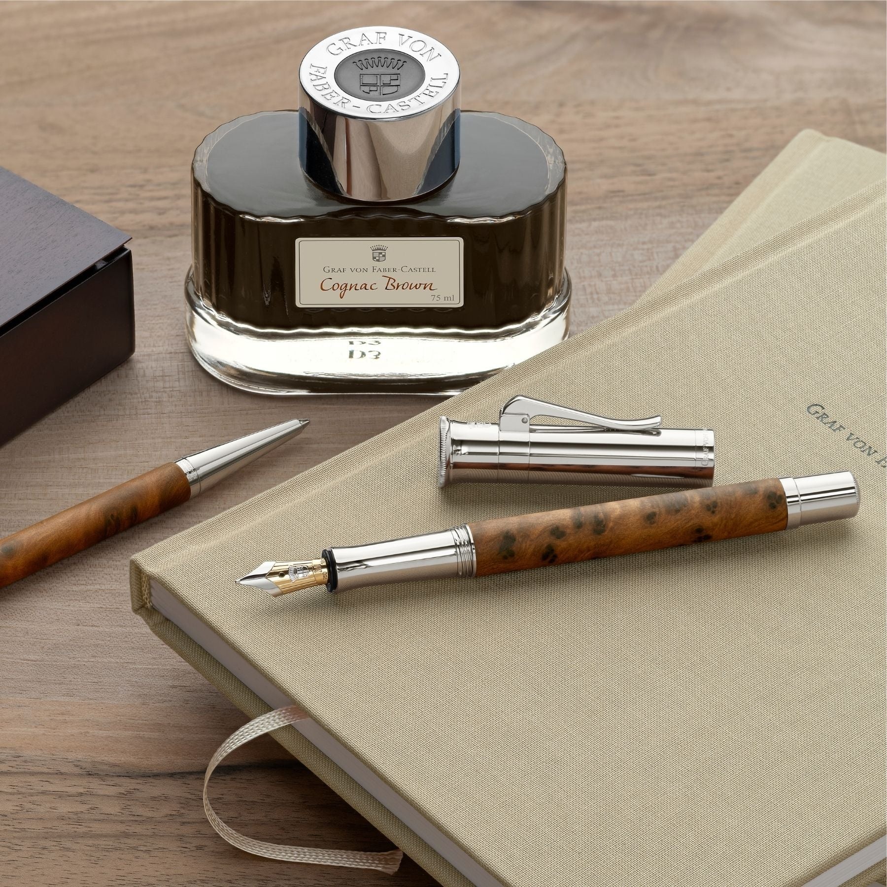 Graf von Faber-Castell Classic Thuja Burl Wood  Mechanical Pencil 0.7mm
