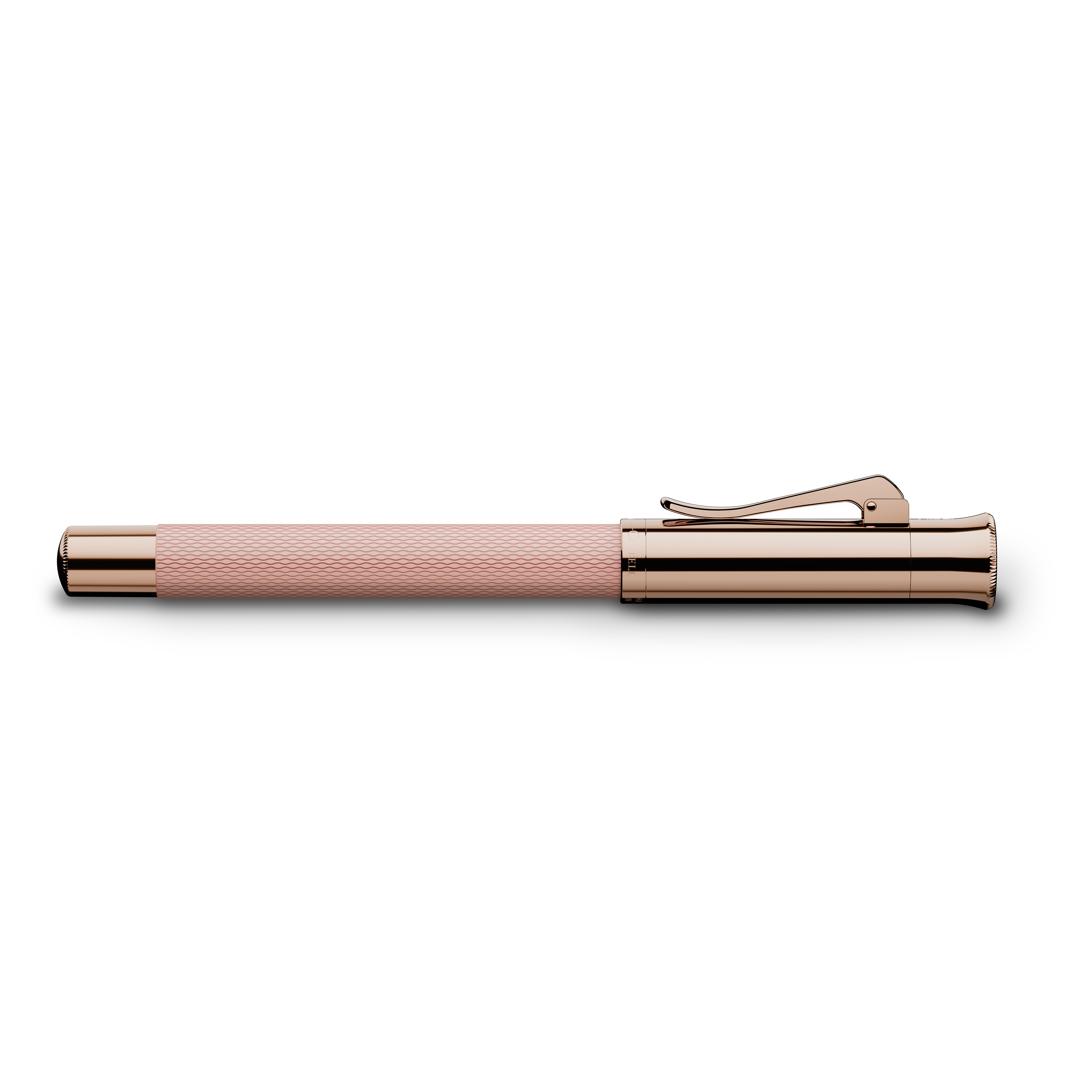 Graf von Faber-Castell Guilloche Tinted Metal Rose Fountain pen
