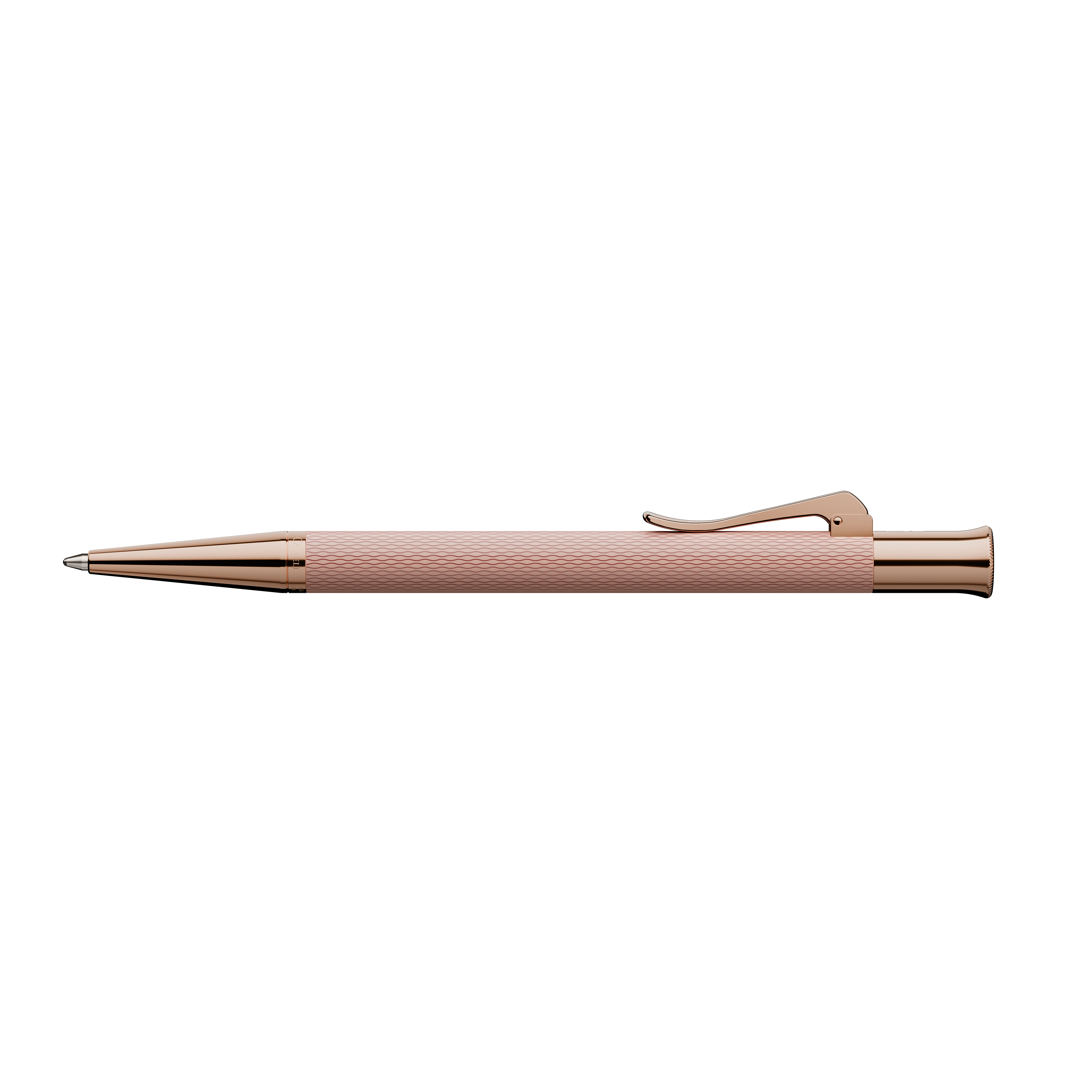 Graf von Faber-Castell Guilloche Tinted Metal Rose Stylo Bille