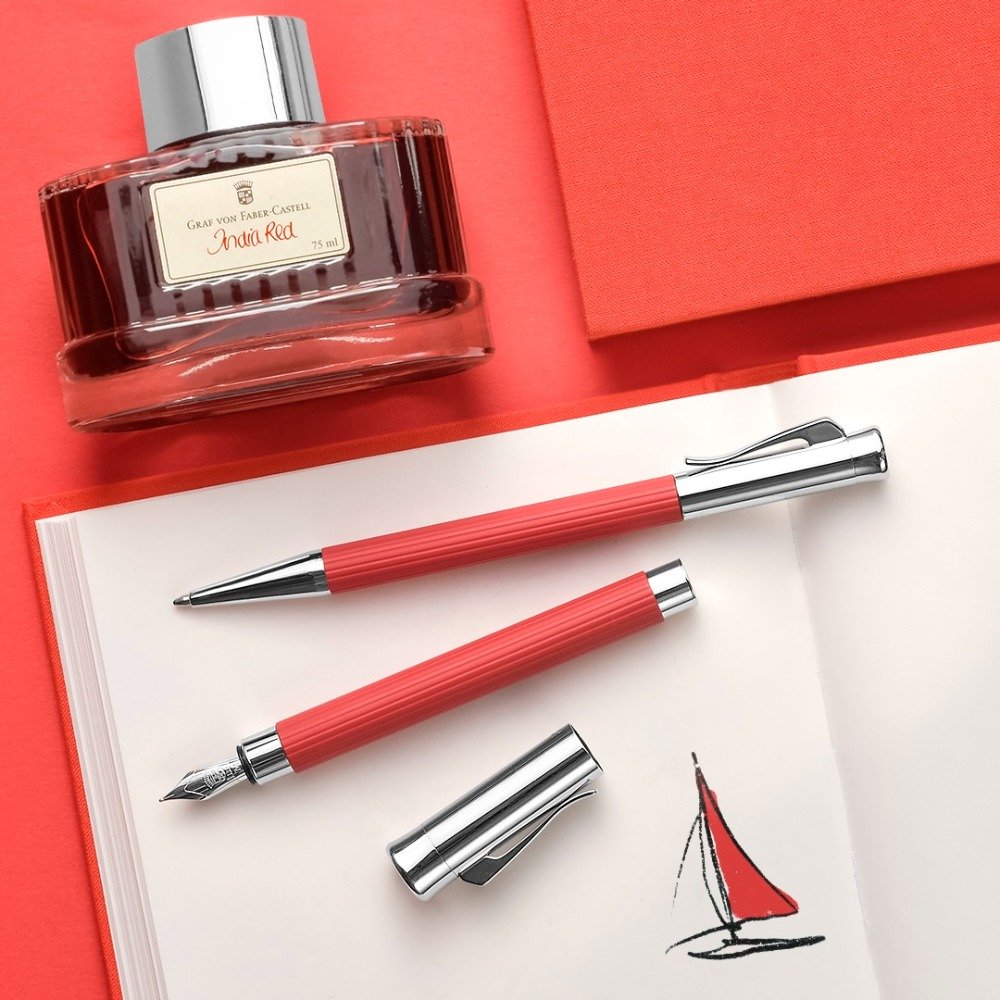 Graf von Faber-Castell Tamitio India Red Fountain pen