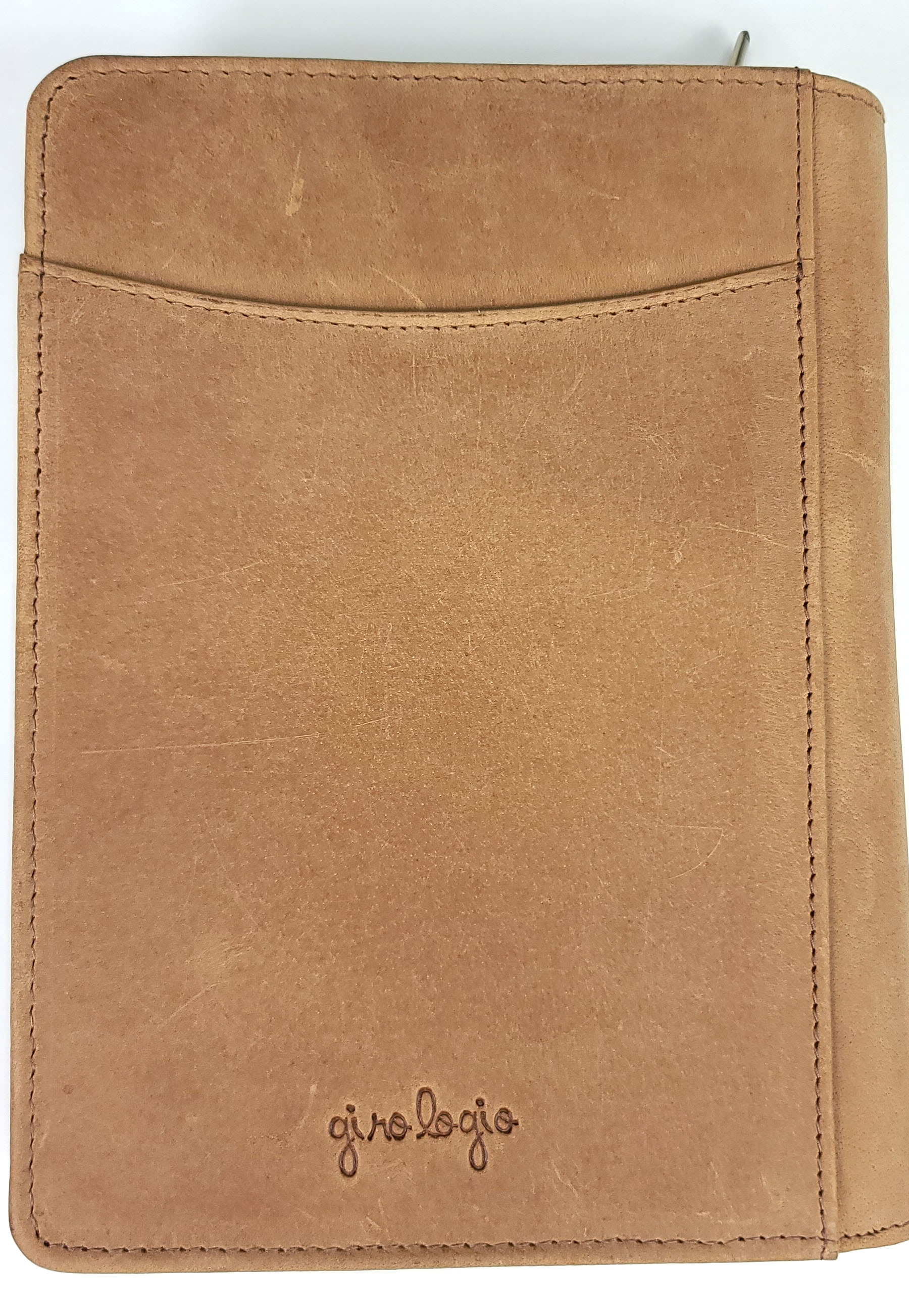 Girologio Grab-N-Go Lichtbruin Leren Penetui (4-delig)