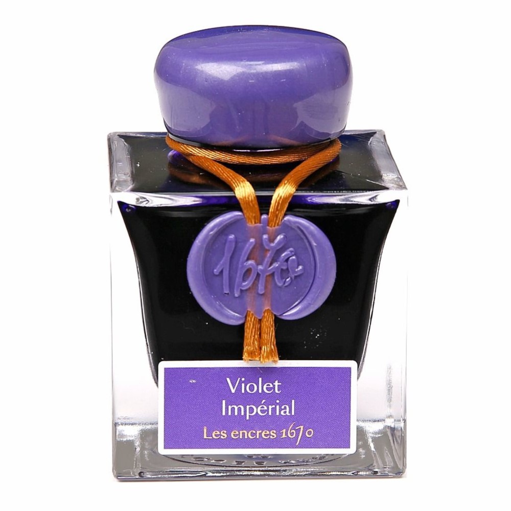 J. Herbin 1670 Anniversary Ink Violet Impérial - Ink Bottle