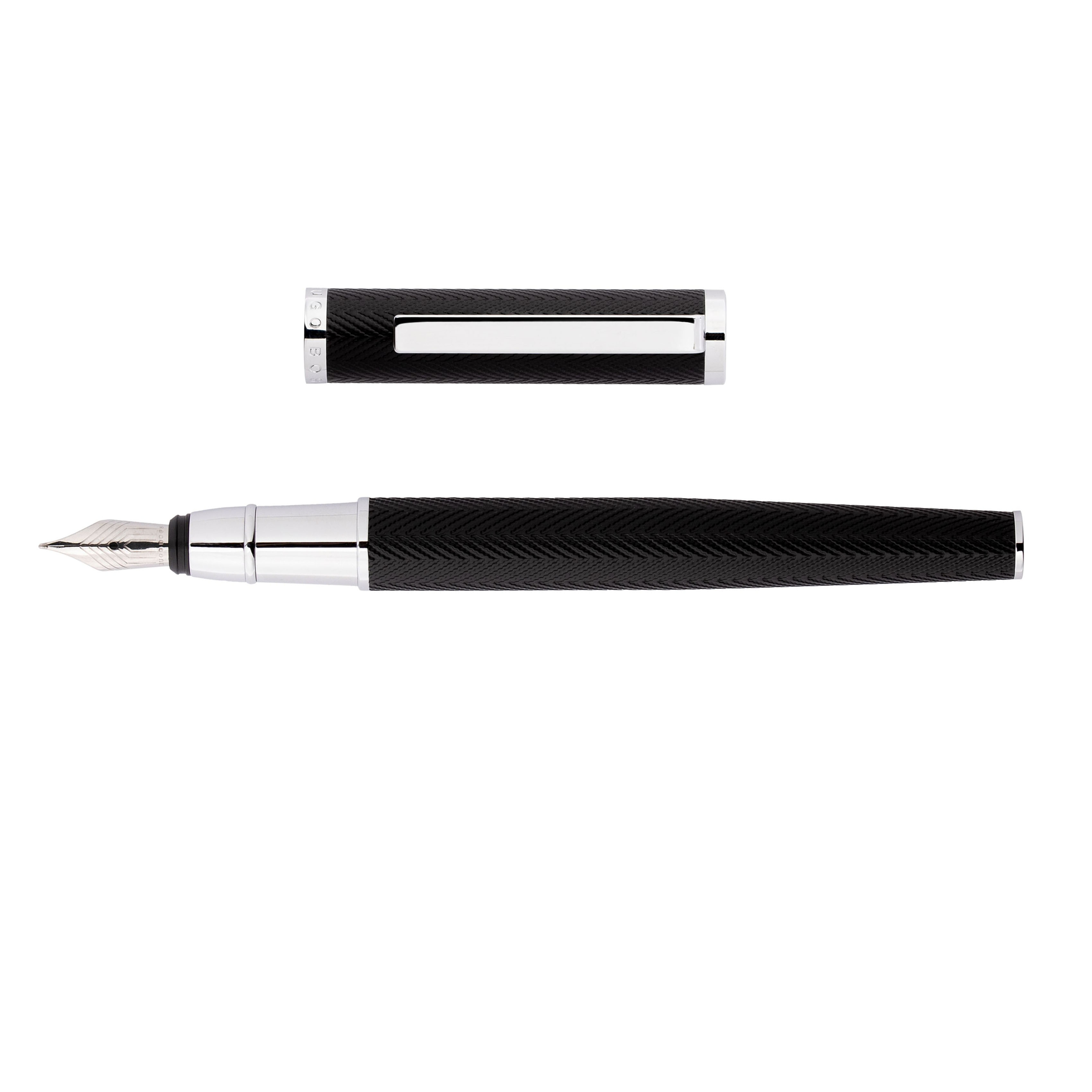 Hugo Boss Formation Herringbone Chrome Vulpen