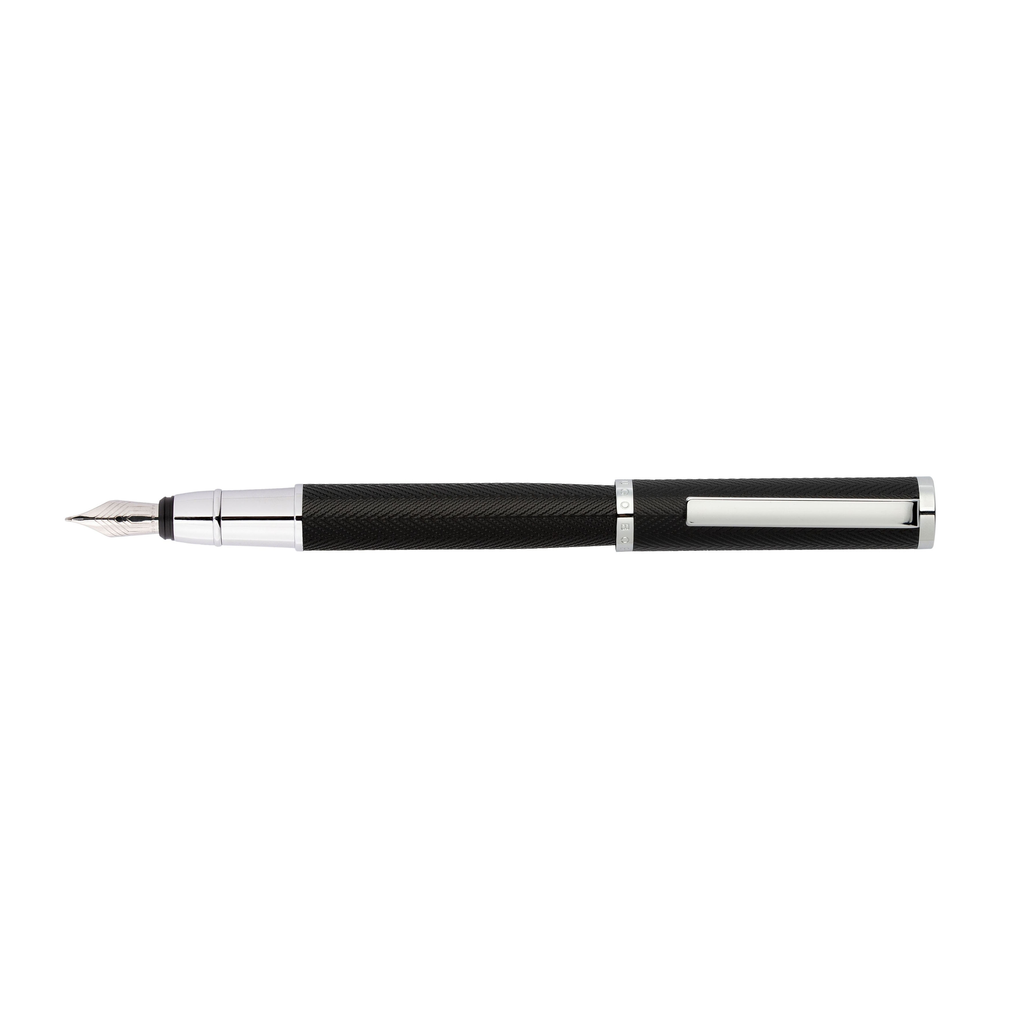 Hugo Boss Formation Herringbone Chrome Vulpen