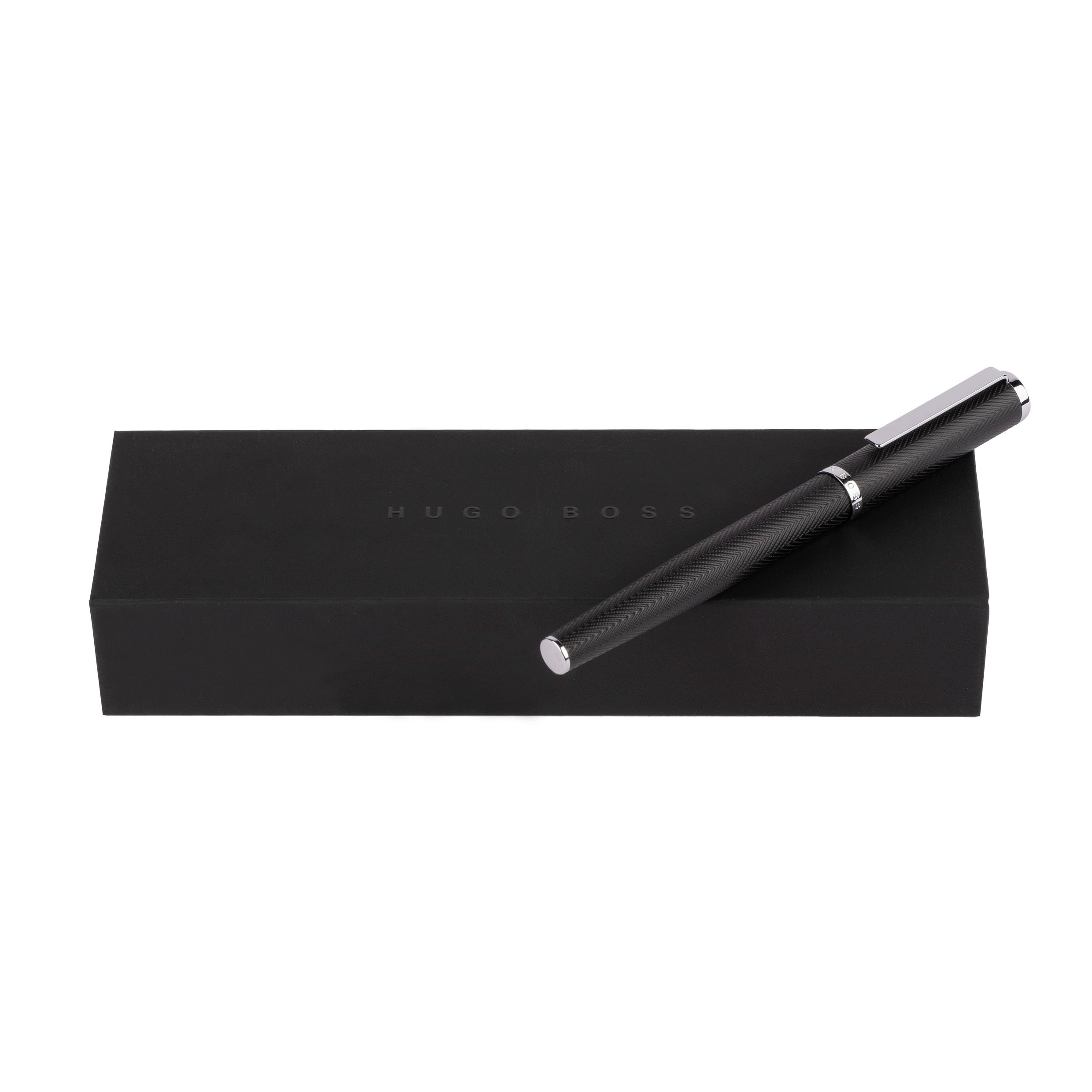 Hugo Boss Formation Herringbone Chrome Vulpen