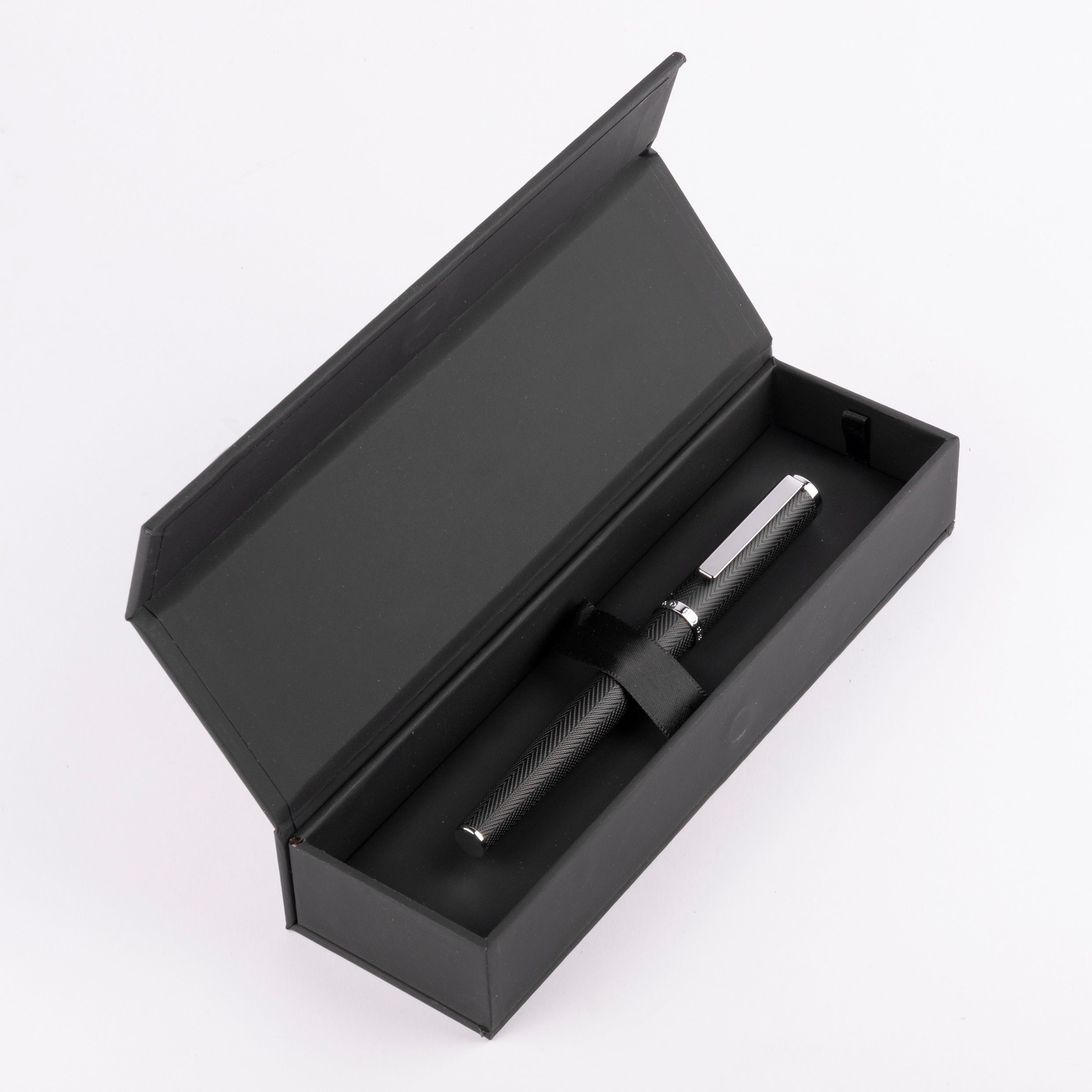 Hugo Boss Formation Herringbone Chrome Vulpen