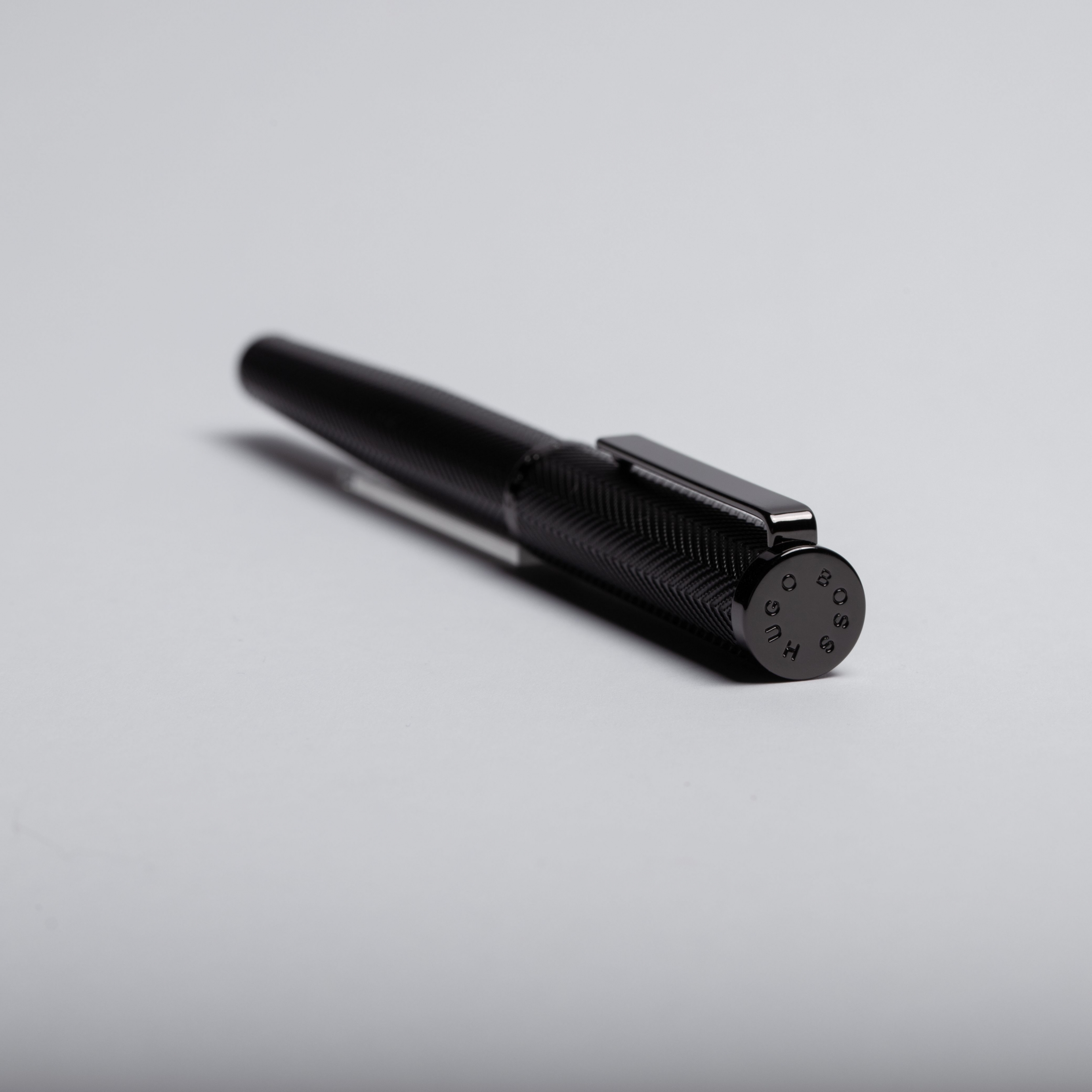 Hugo Boss Formation Herringbone Gunmetal Fountain pen