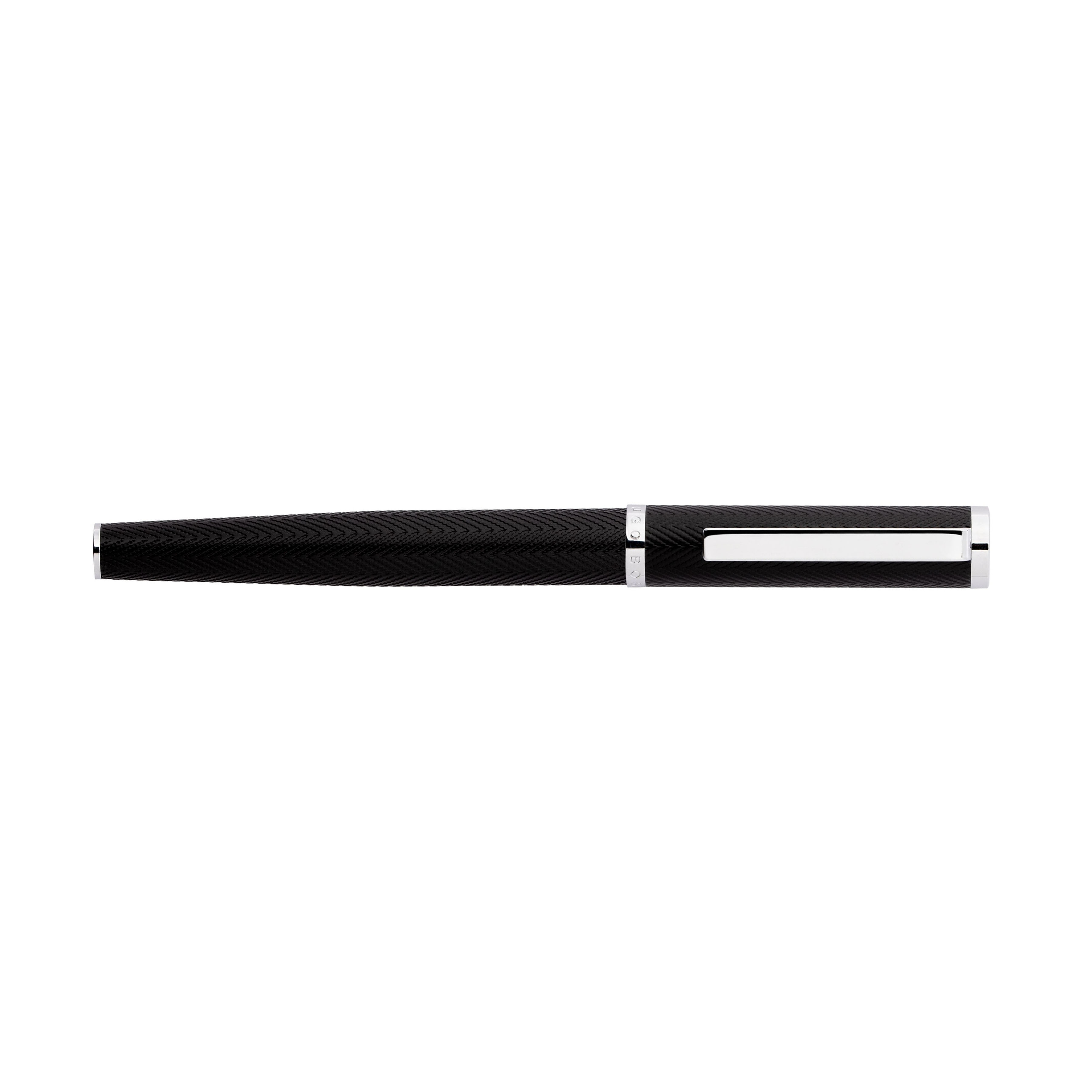 Hugo Boss Formation Herringbone Chrome Rollerball
