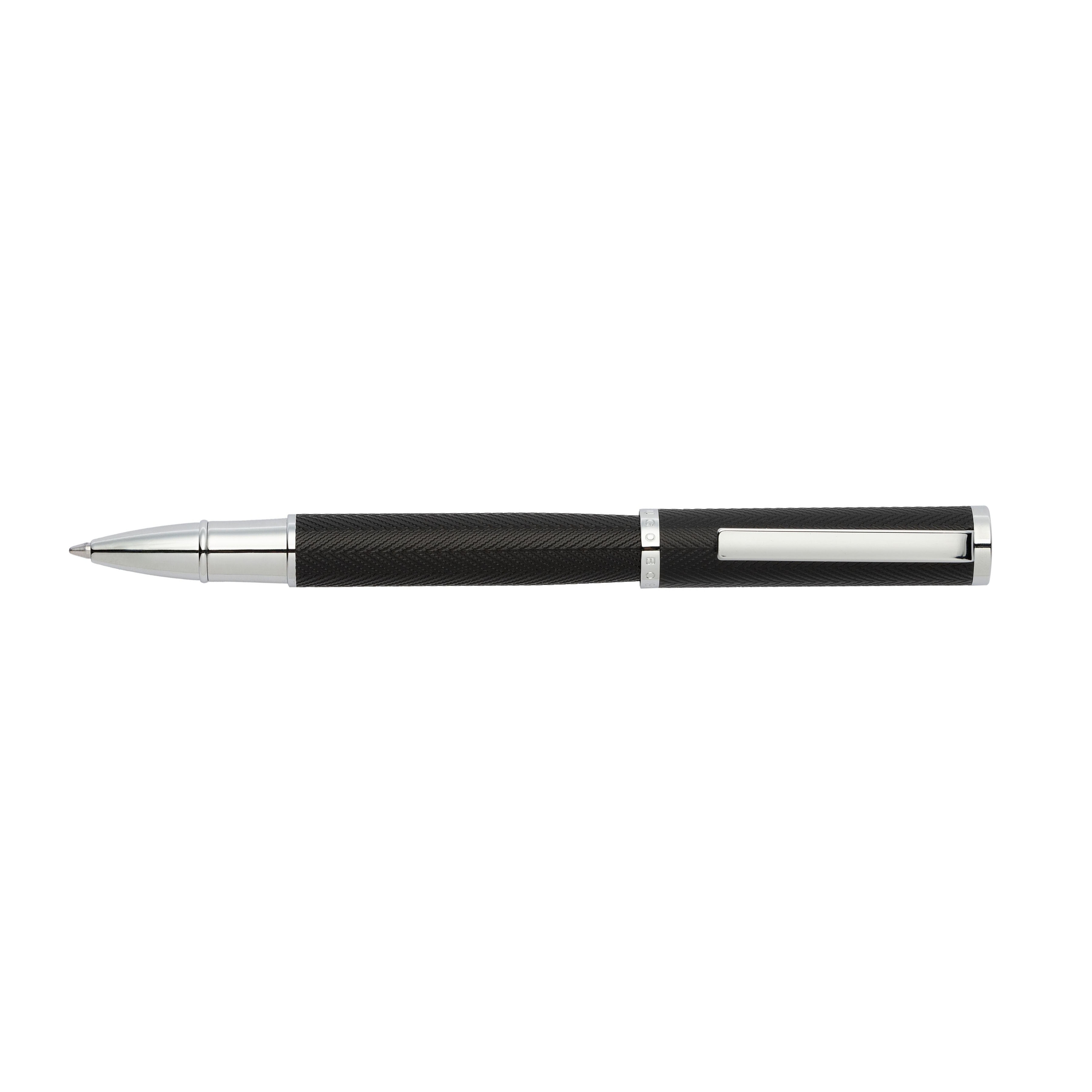 Hugo Boss Formation Herringbone Chrome Rollerball
