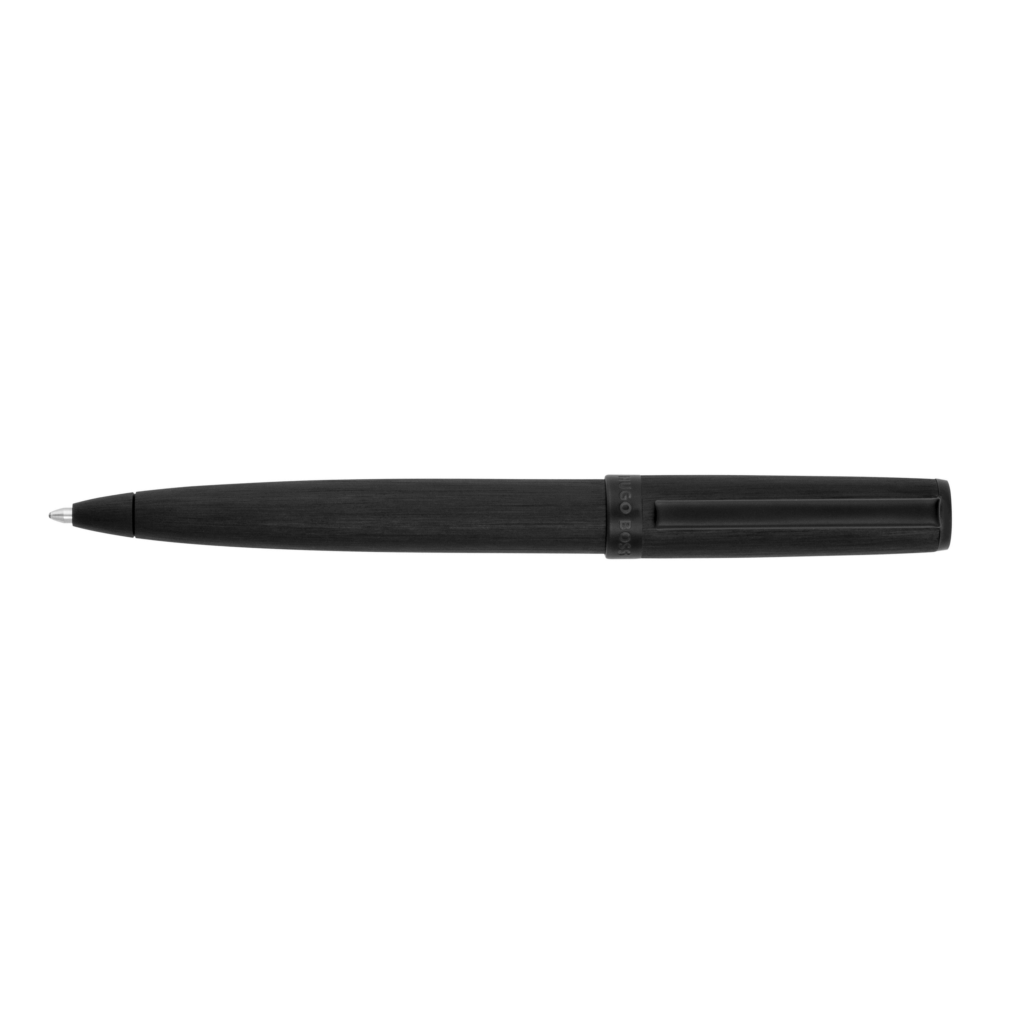 Hugo Boss Gear Brushed Black Balpen