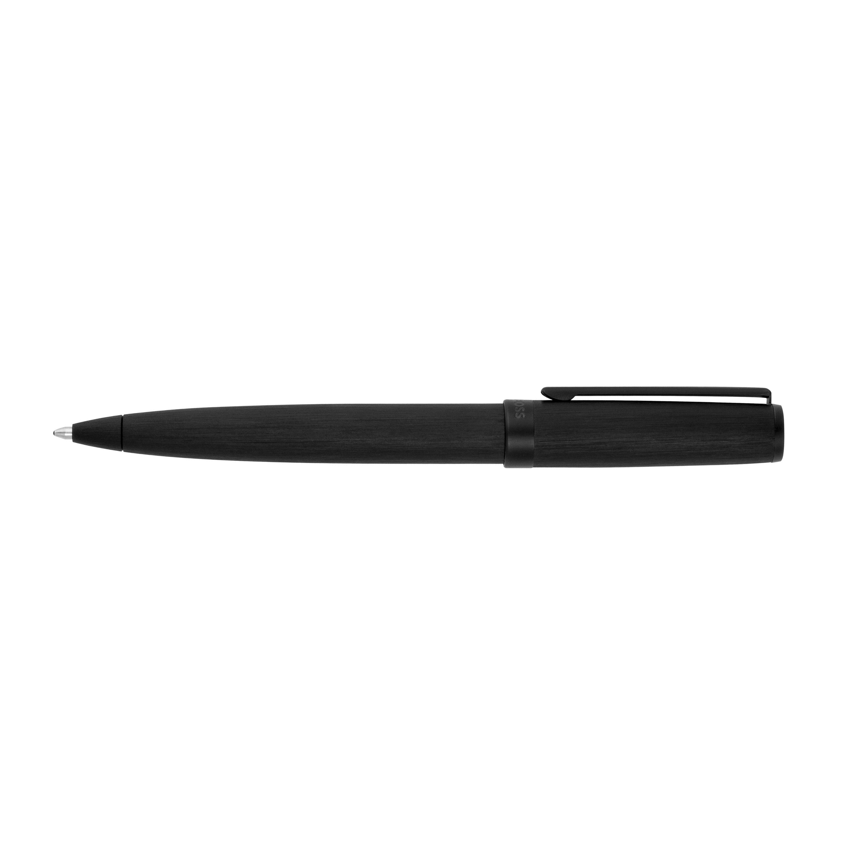 Hugo Boss Gear Brushed Black Balpen