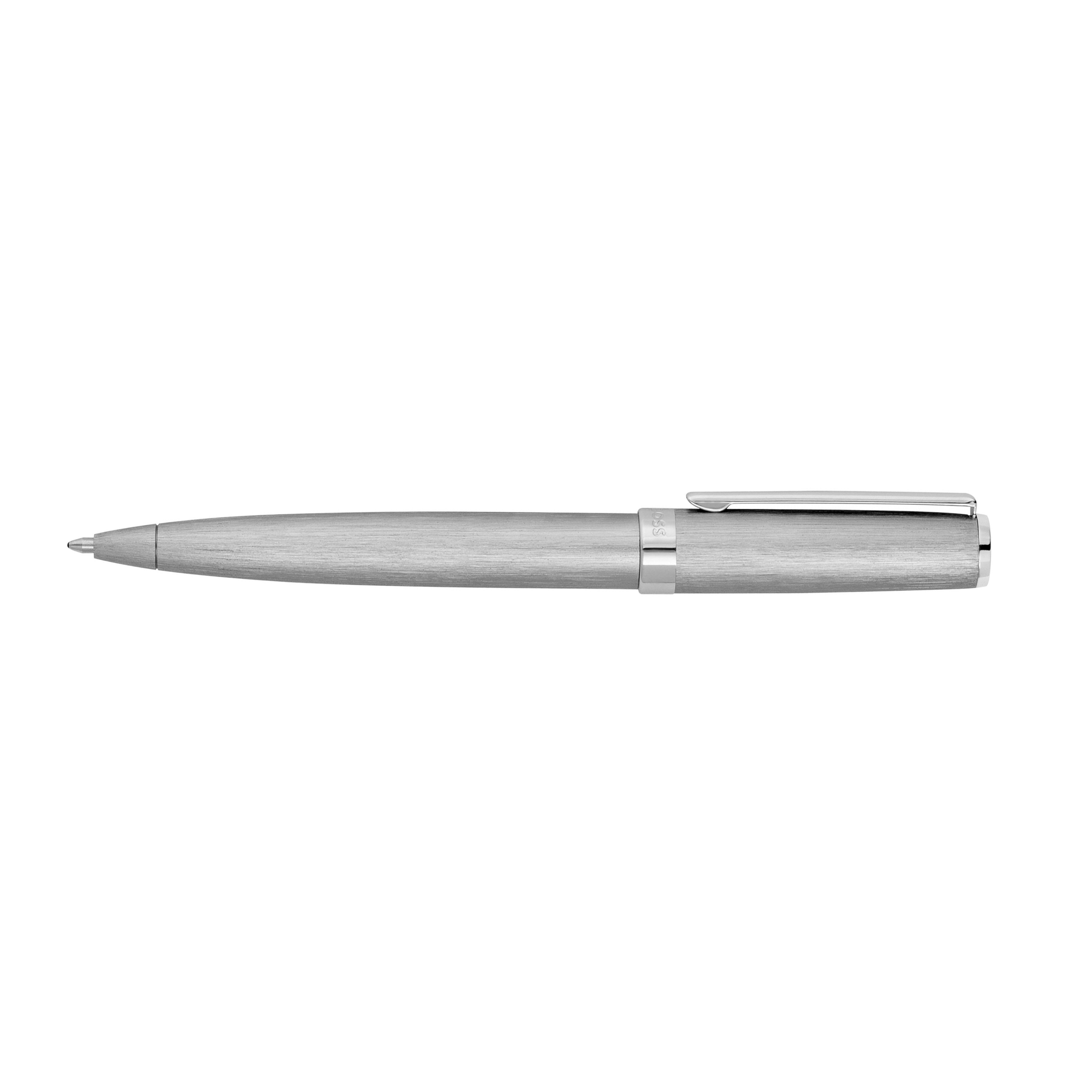 Hugo Boss Gear Brushed Chrome Ballpoint