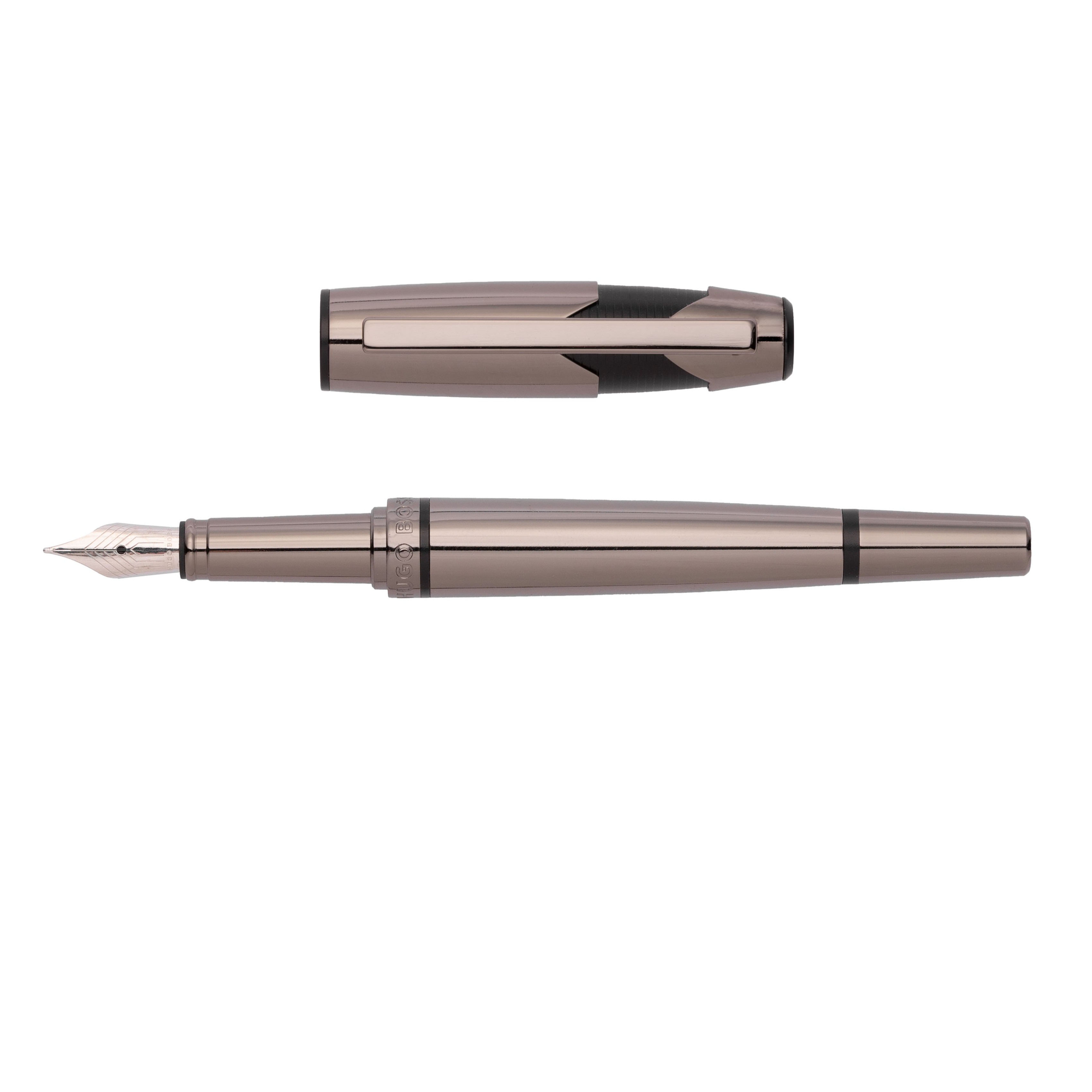 Hugo Boss Chevron Gunmetal Vulpen
