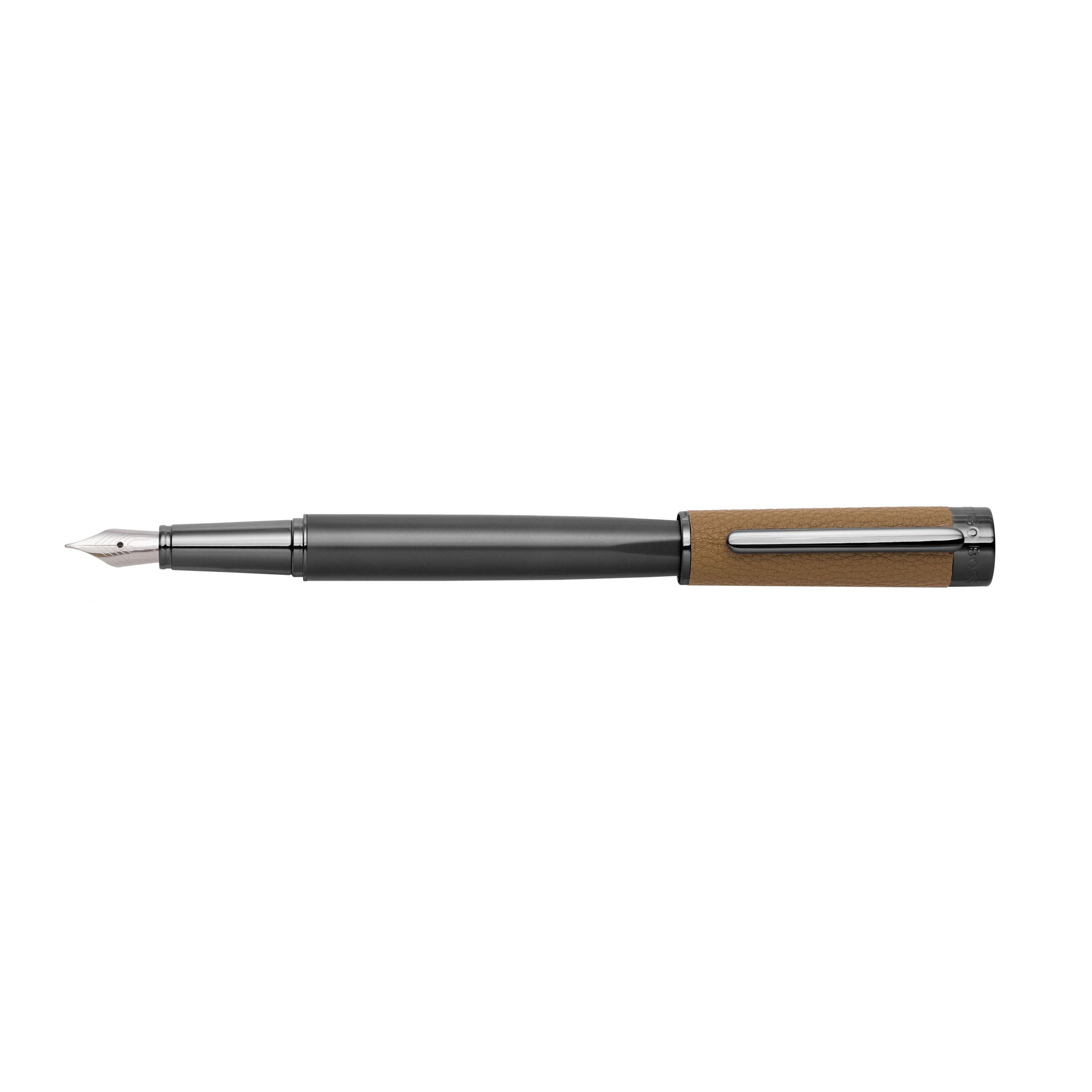 Hugo Boss Corium Camel Füllfederhalter