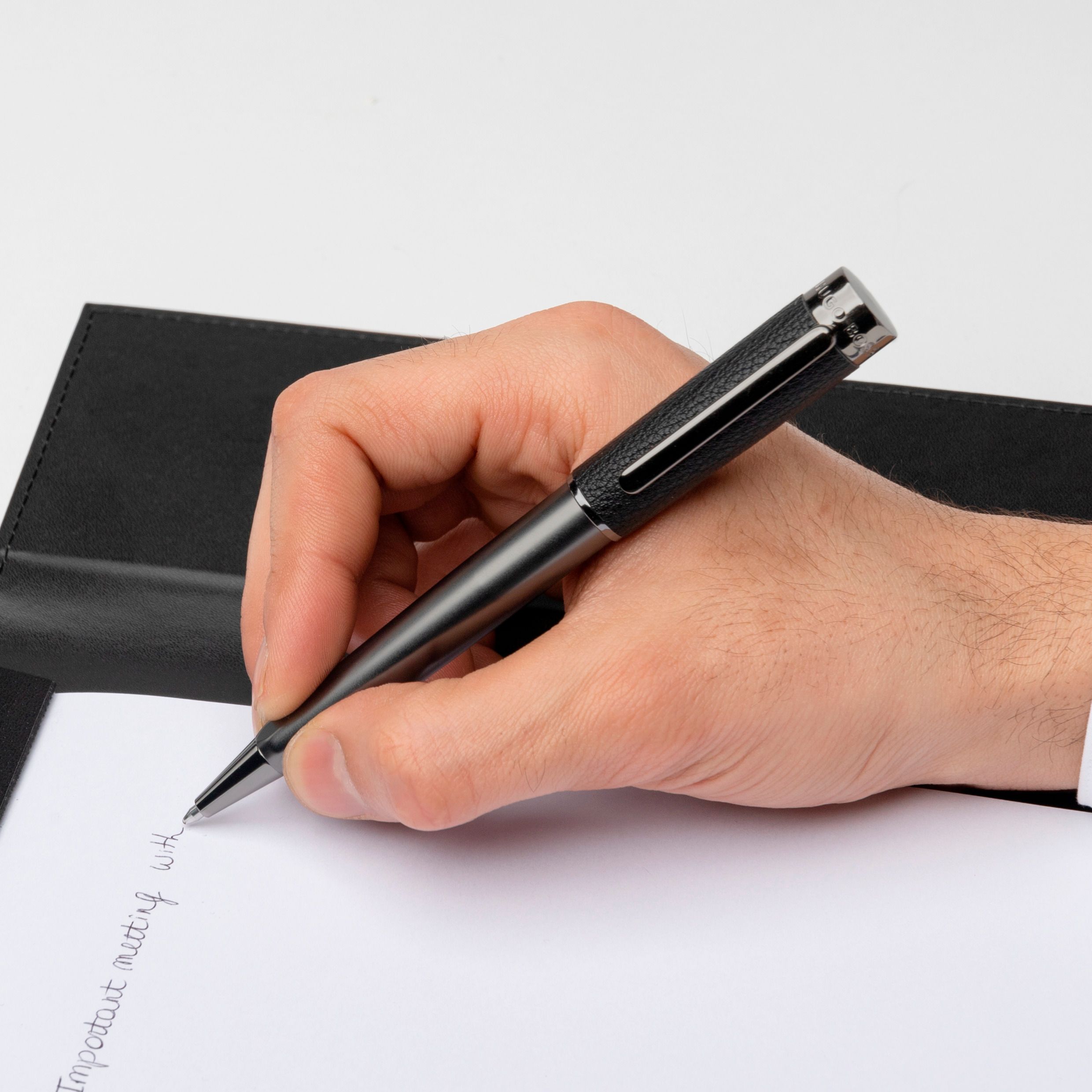 Hugo Boss Corium Black Ballpoint