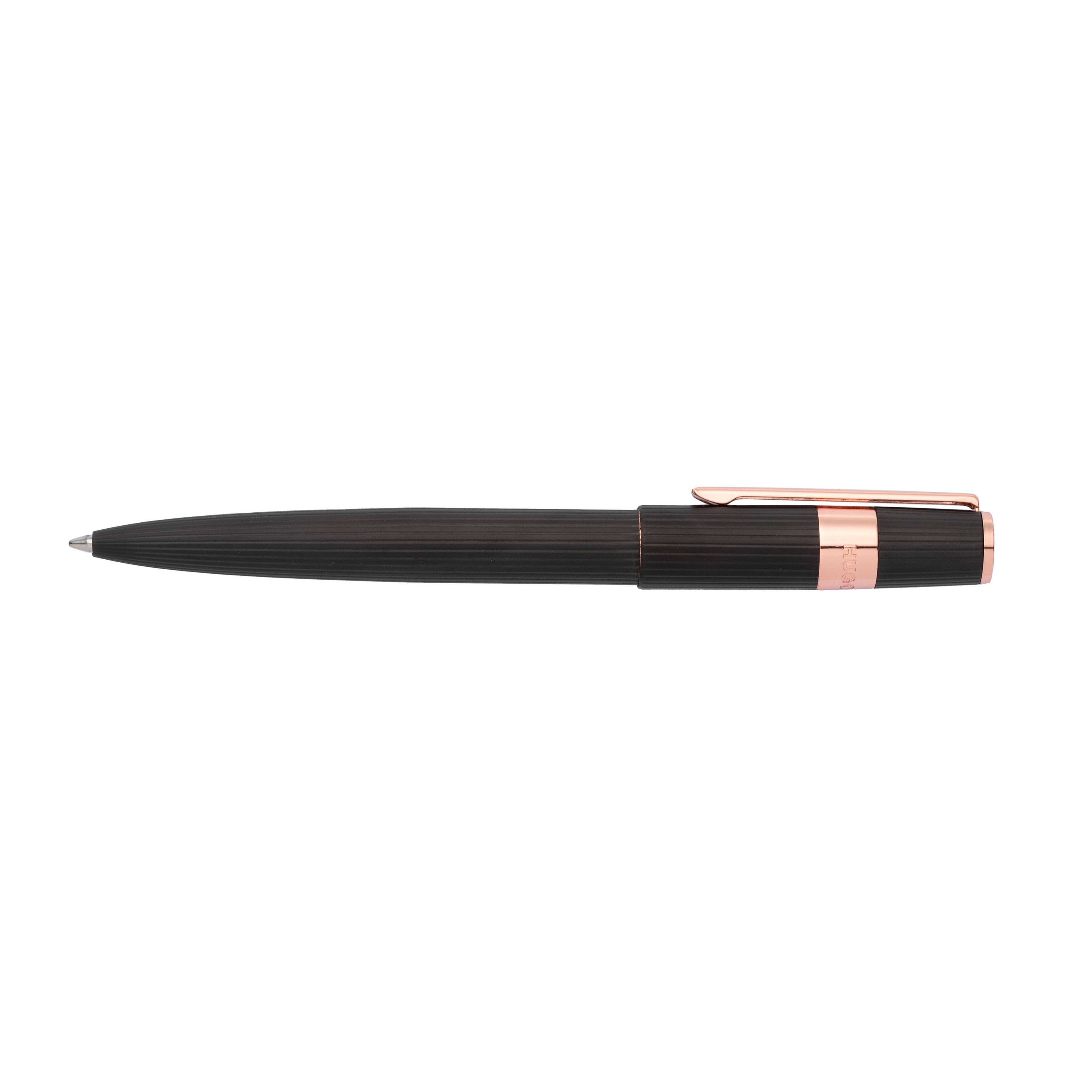 Hugo Boss Gear Pinstripe Black RGT Ballpoint