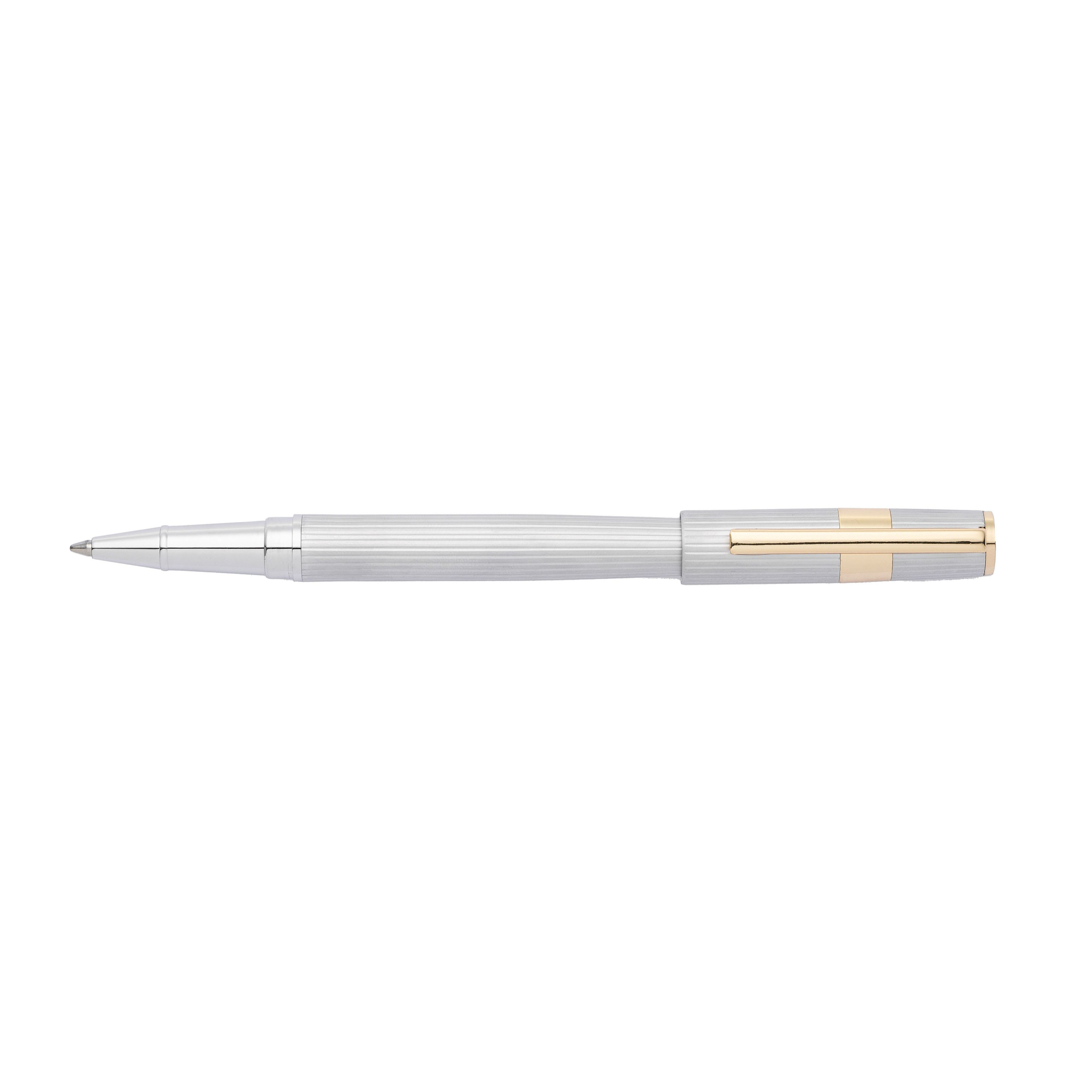 Hugo Boss Gear Pinstripe Silver GT Rollerball