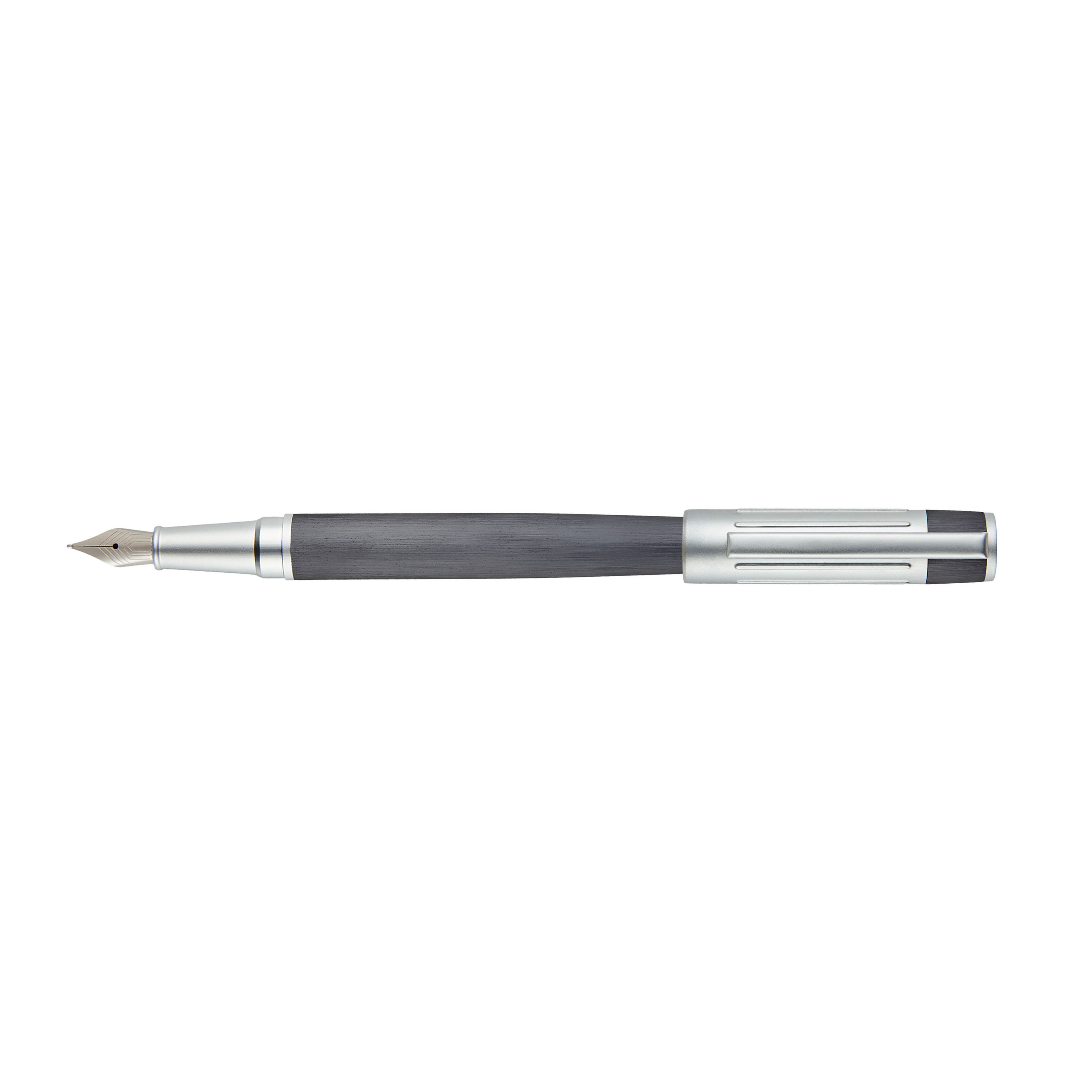 Hugo Boss Gear Ribs Gunmetal Fountain pen