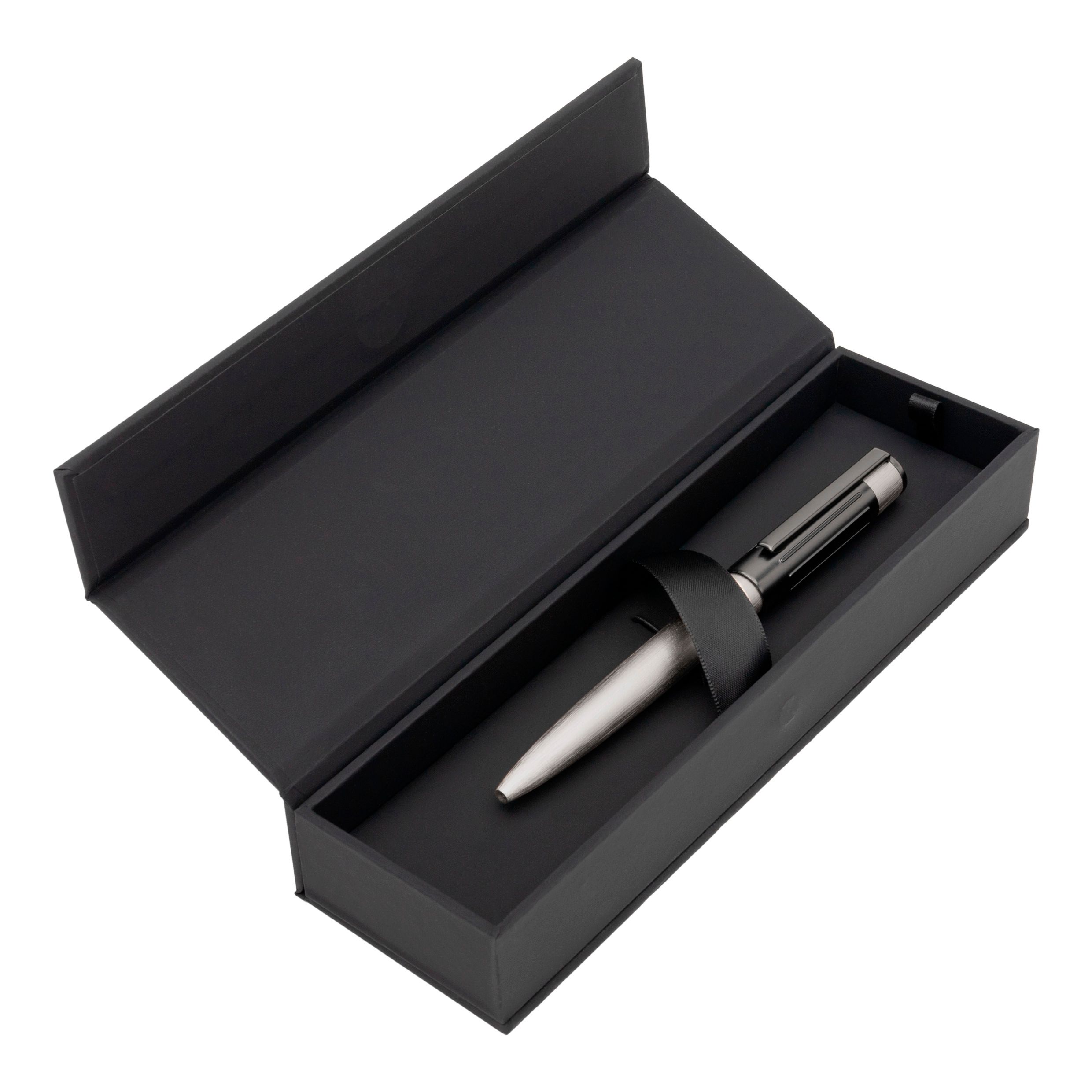 Hugo Boss Gear Ribs Chrome Bolígrafo