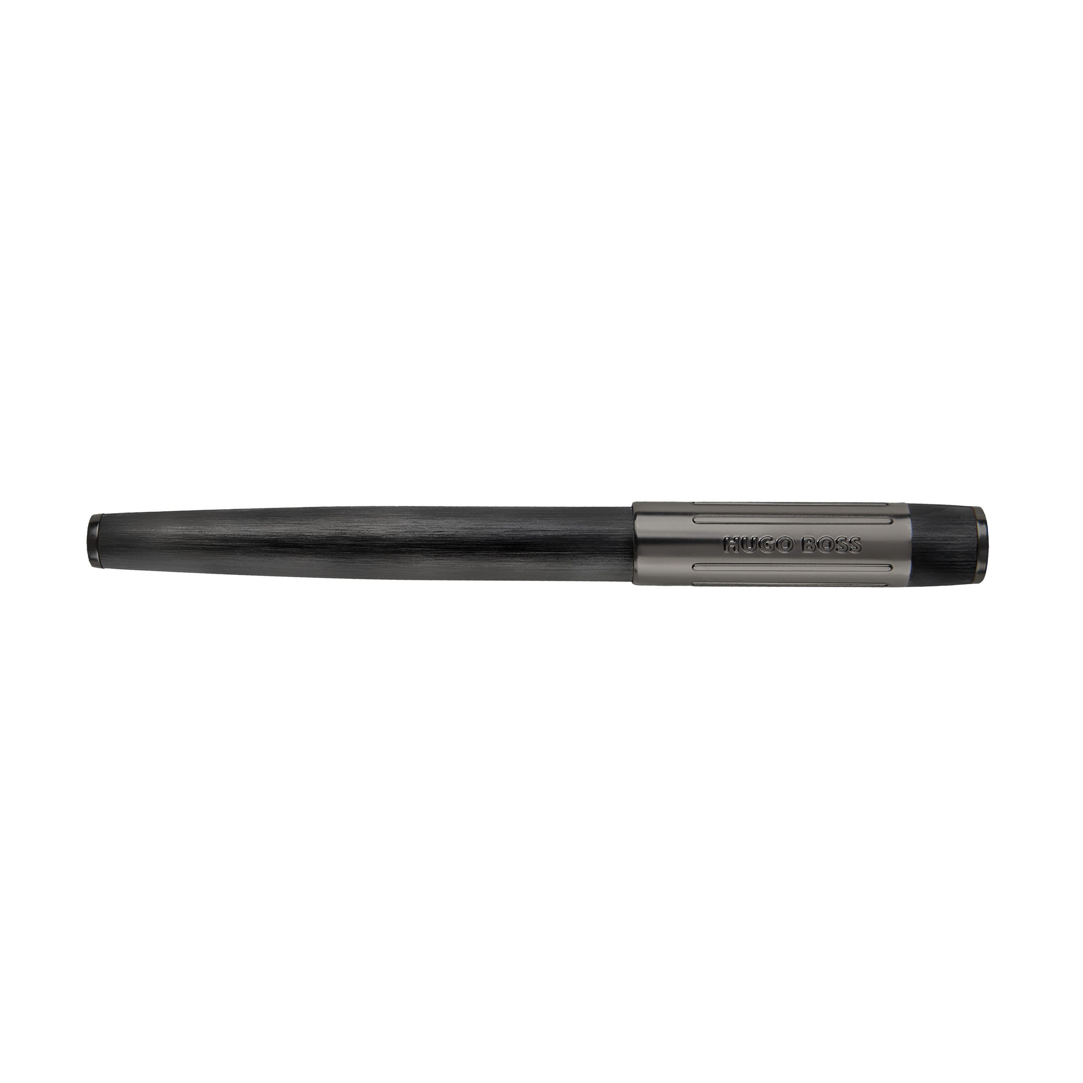Hugo Boss Gear Ribs Black Rollerball