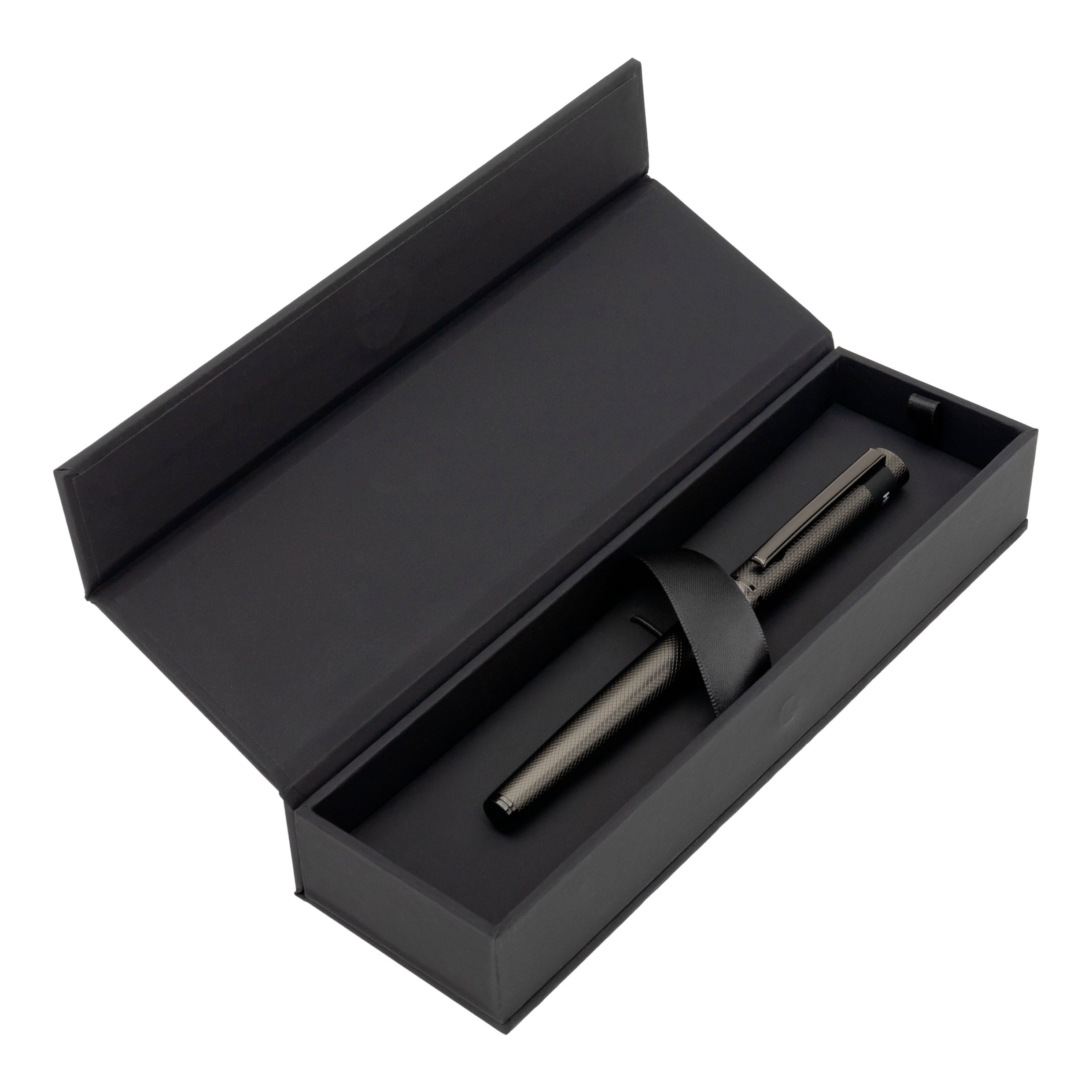 Hugo Boss Loop Diamond Gunmetal Vulpen
