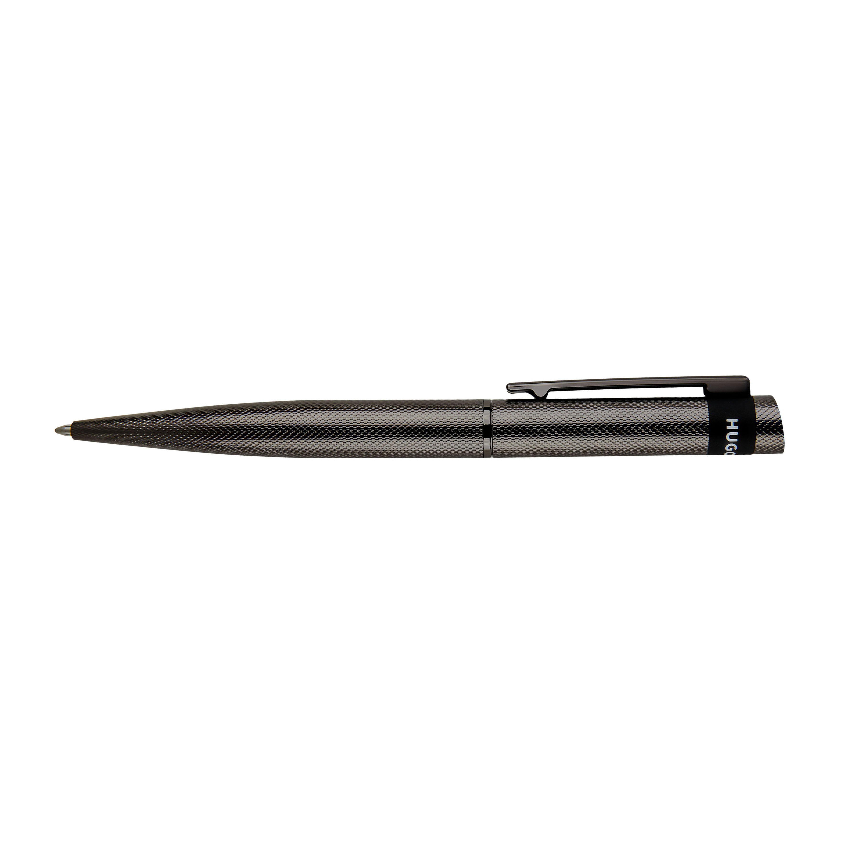 Hugo Boss Loop Diamond Gunmetal Stylo Bille