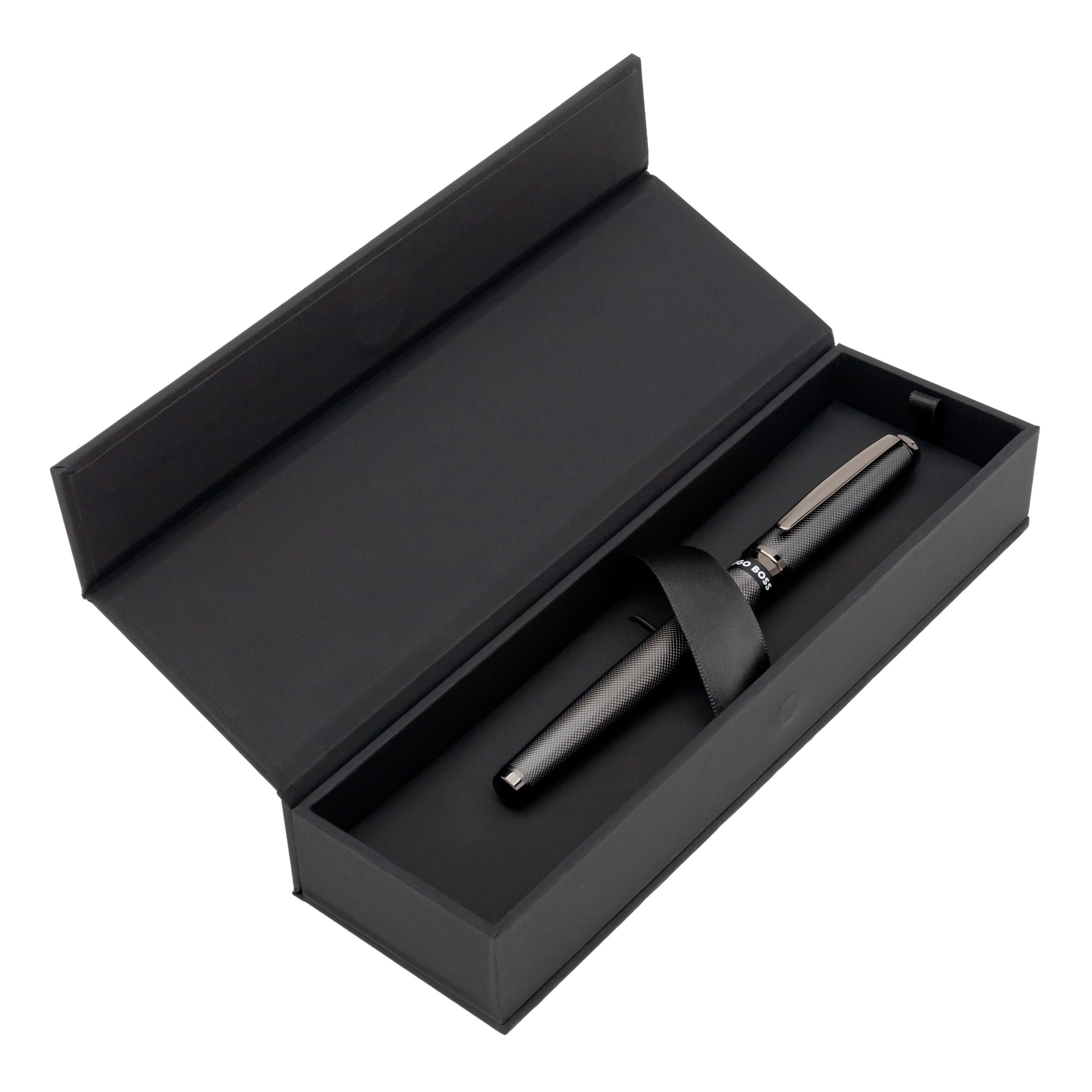 Hugo Boss Stream Gunmetal Rollerball