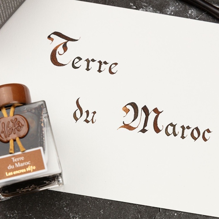 J. Herbin 1670 Anniversary Ink Terre du Maroc - Bouteille d'encre