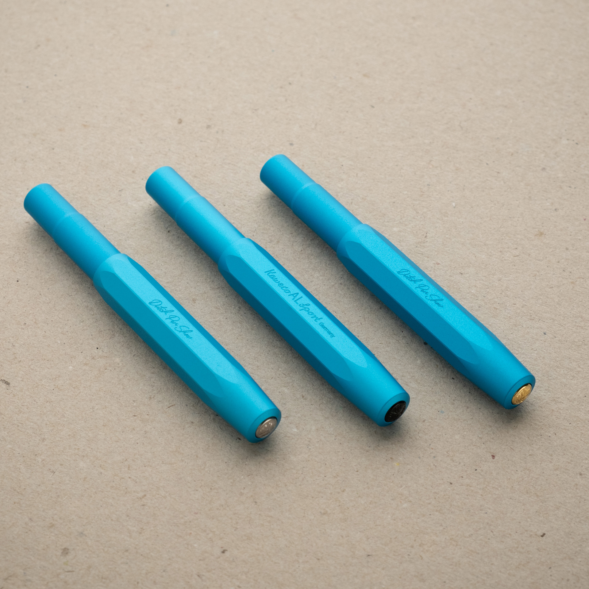 Kaweco AL Sport Dutch Pen Show 2025 Waterworld Edition GT Plumo Estilográfica