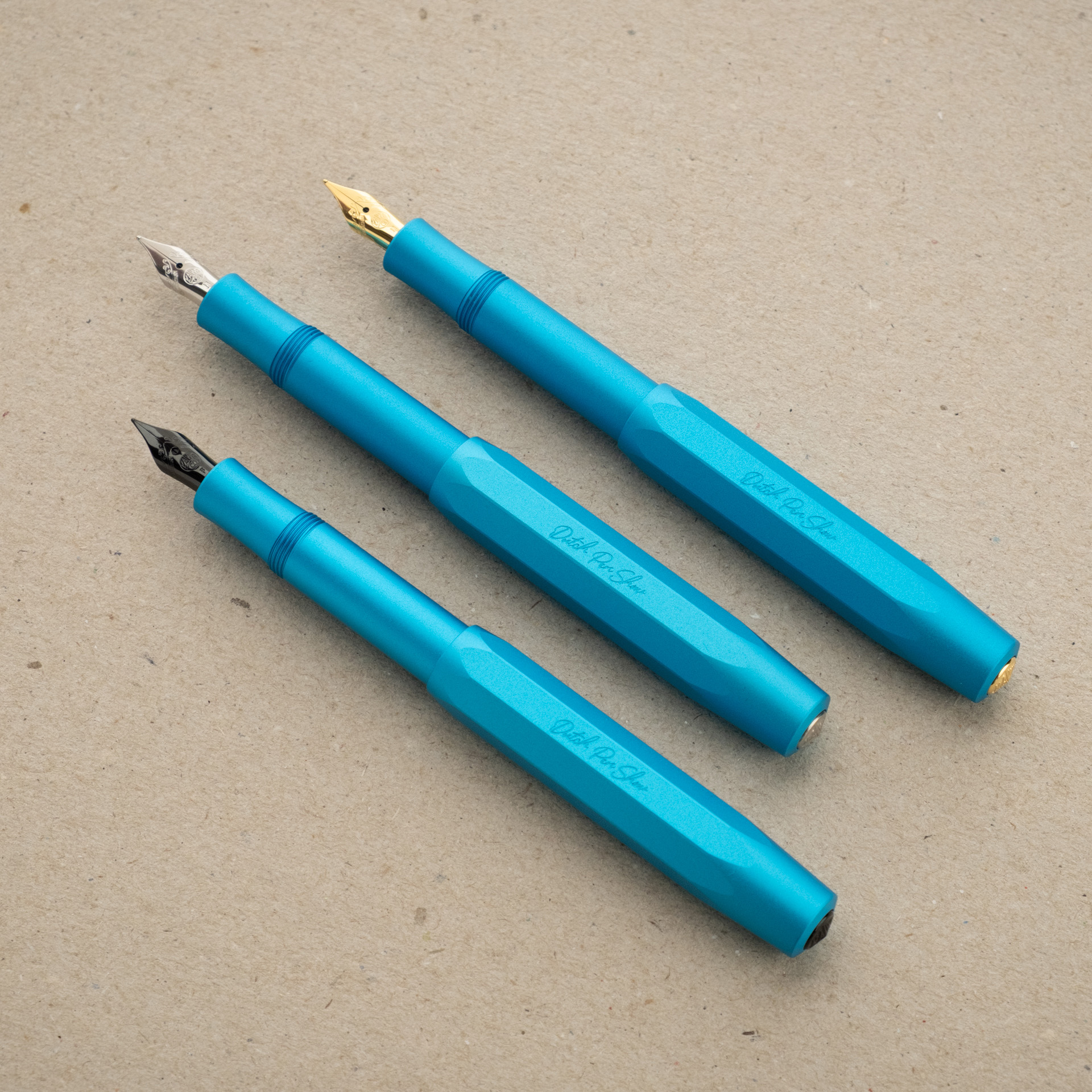 Kaweco AL Sport Dutch Pen Show 2025 Waterworld Edition GT Plumo Estilográfica