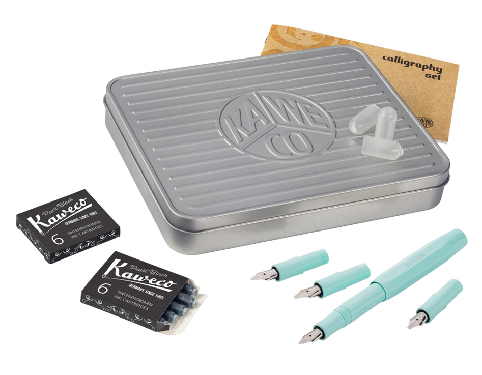 Kaweco Sport Calligraphy Set Mint Fountain pen