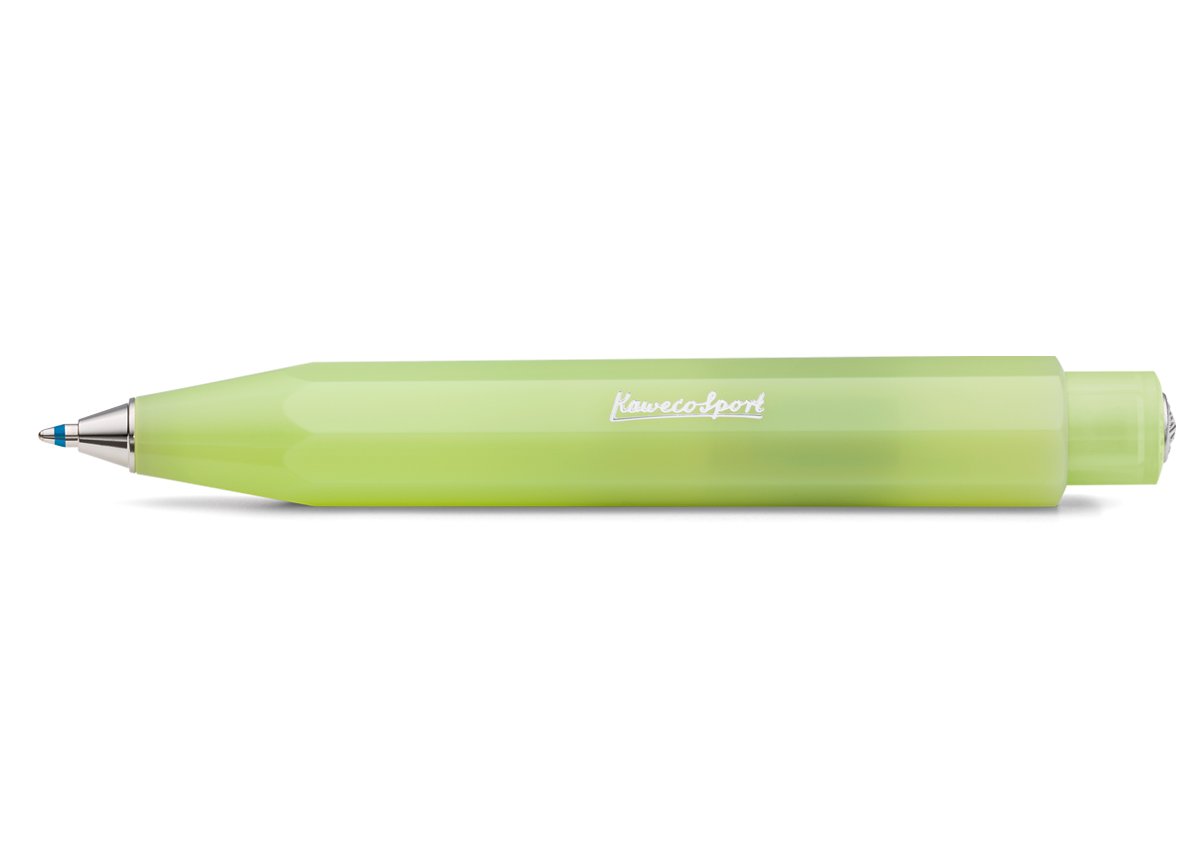 Kaweco Frosted Sport Fine Lime Balpen