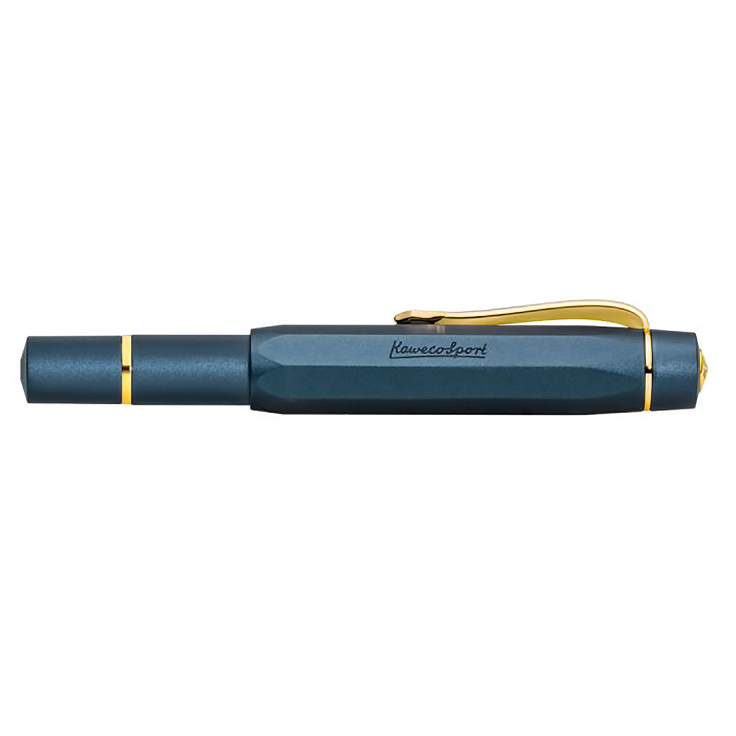Kaweco AL Sport Navy Blue Piston Pluma Estilográfica
