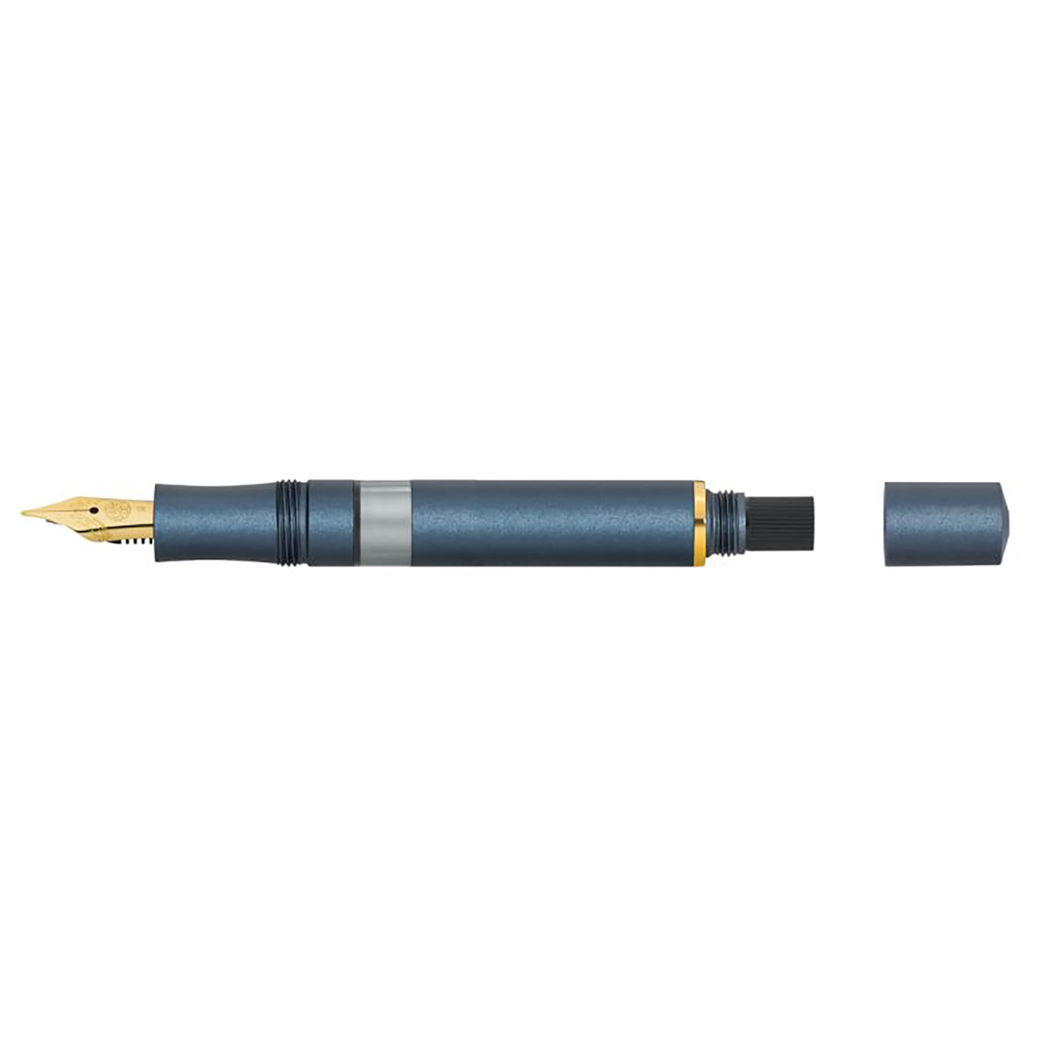 Kaweco AL Sport Navy Blue Piston Pluma Estilográfica