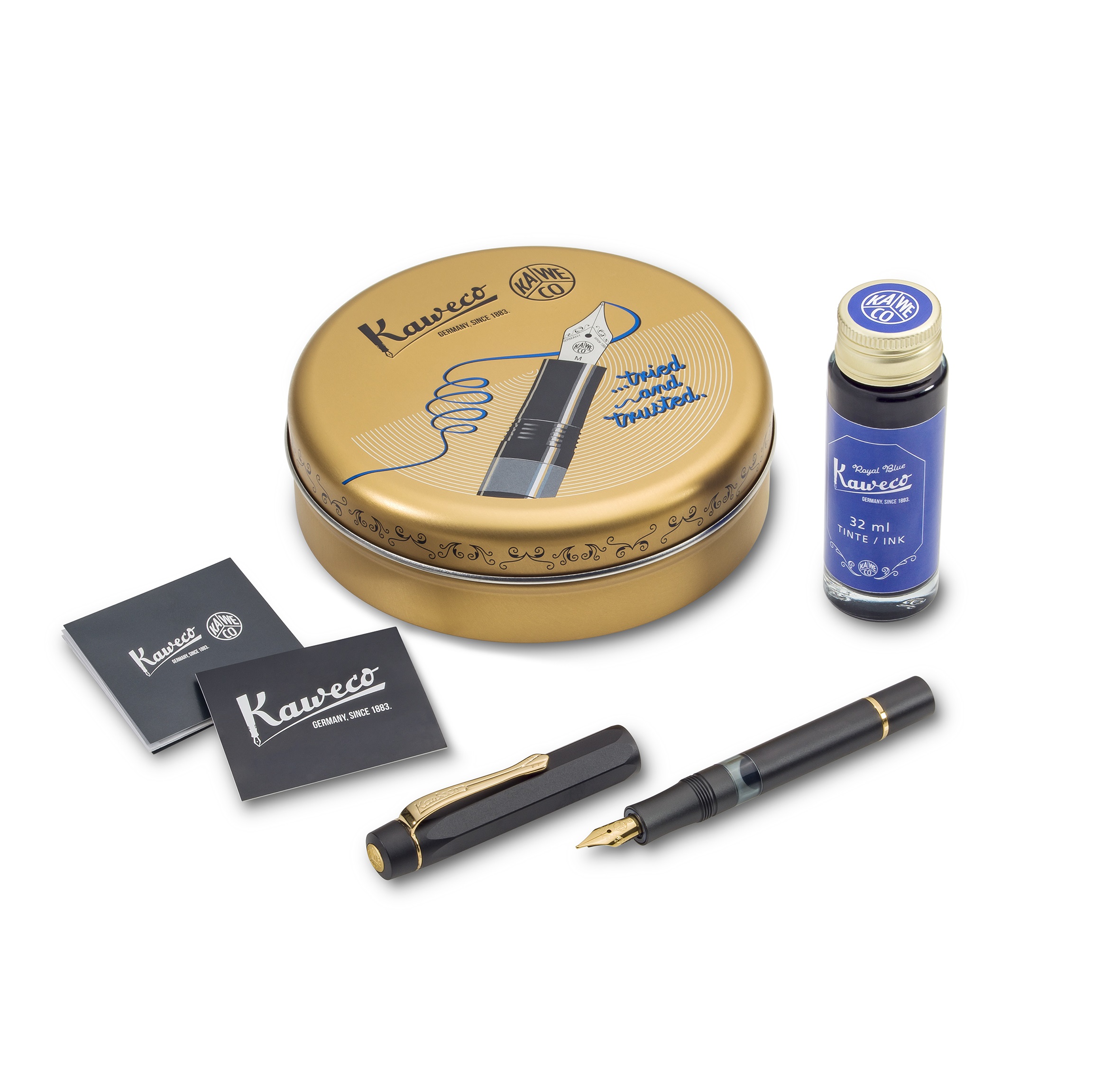 Kaweco AL Sport Black Piston Pluma Estilográfica
