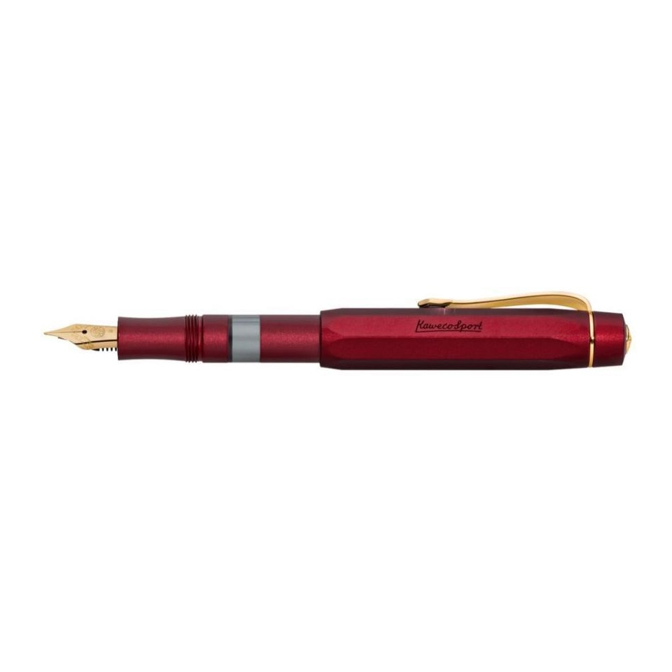 Kaweco AL Sport Bordeaux Red Piston Fountain pen