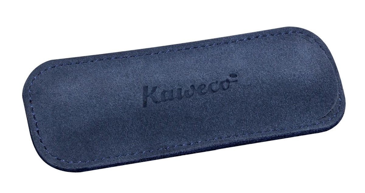Kaweco Sport Eco Navy Velour Pen Pouch 2 Pens