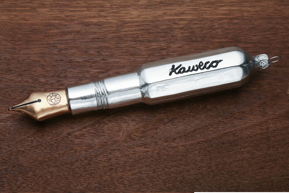Kaweco Glass Sport Silver Fountain pen Ornament