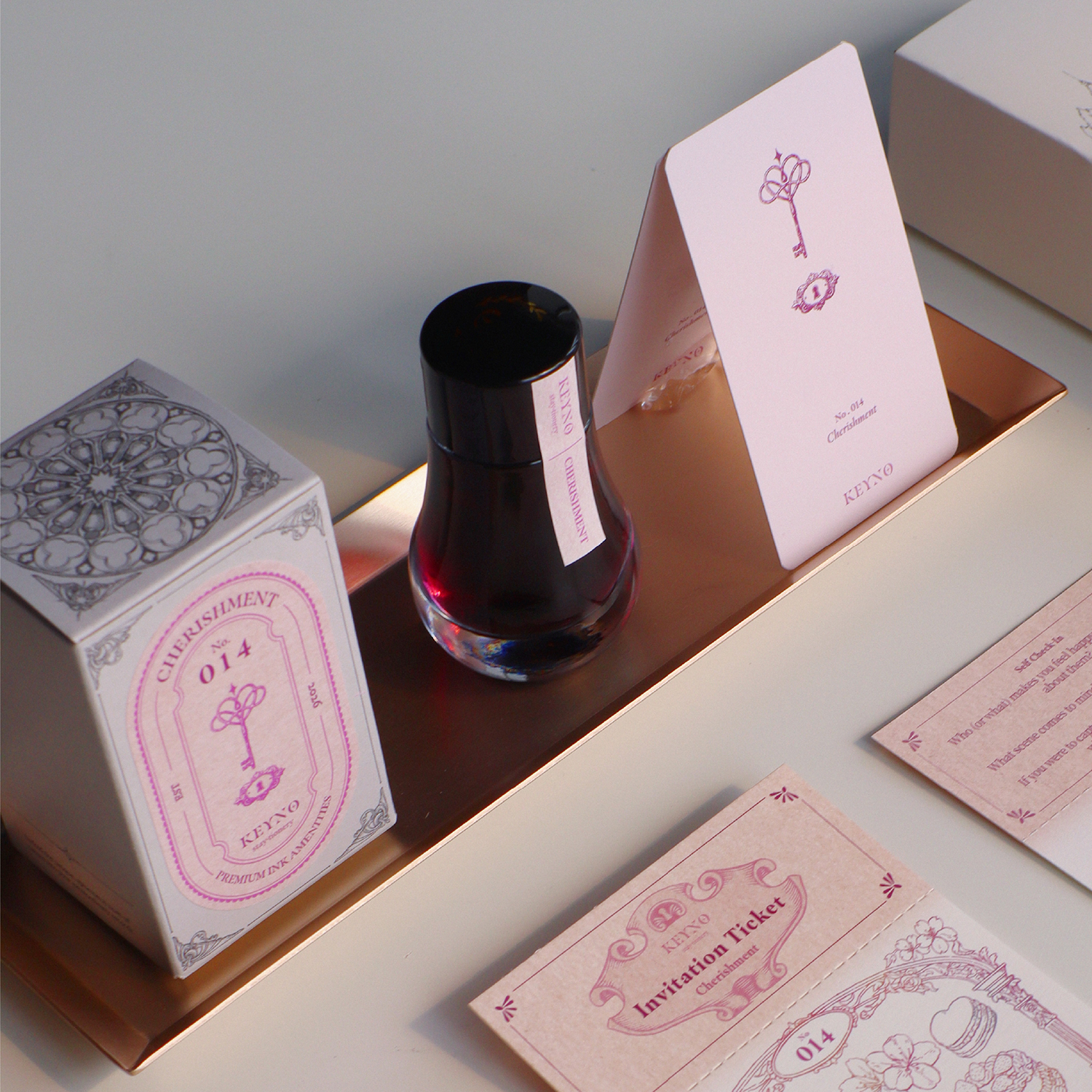 Keyno Stay.tionery Key no.014 Cherishment 25ml Ink Bottle