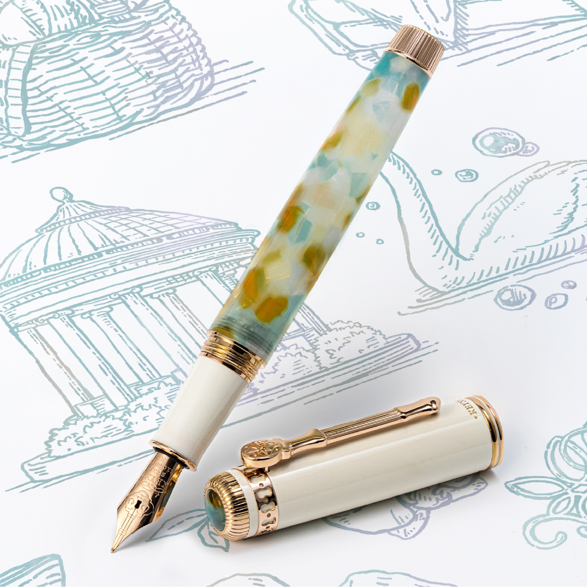 Keyno Stay.tionery Key no.001 Serenity Vulpen