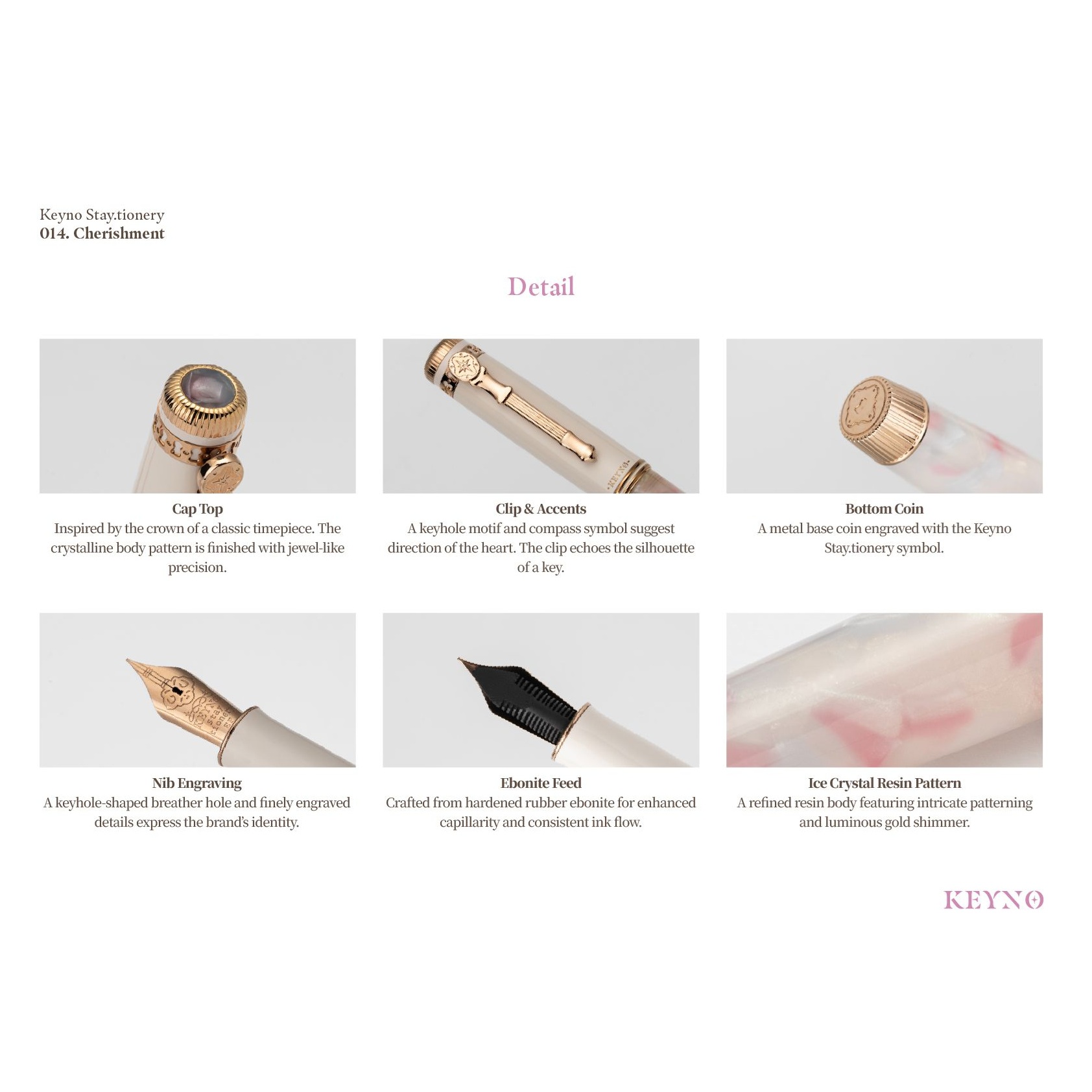 Keyno Stay.tionery Key no.014 Cherishment Vulpen